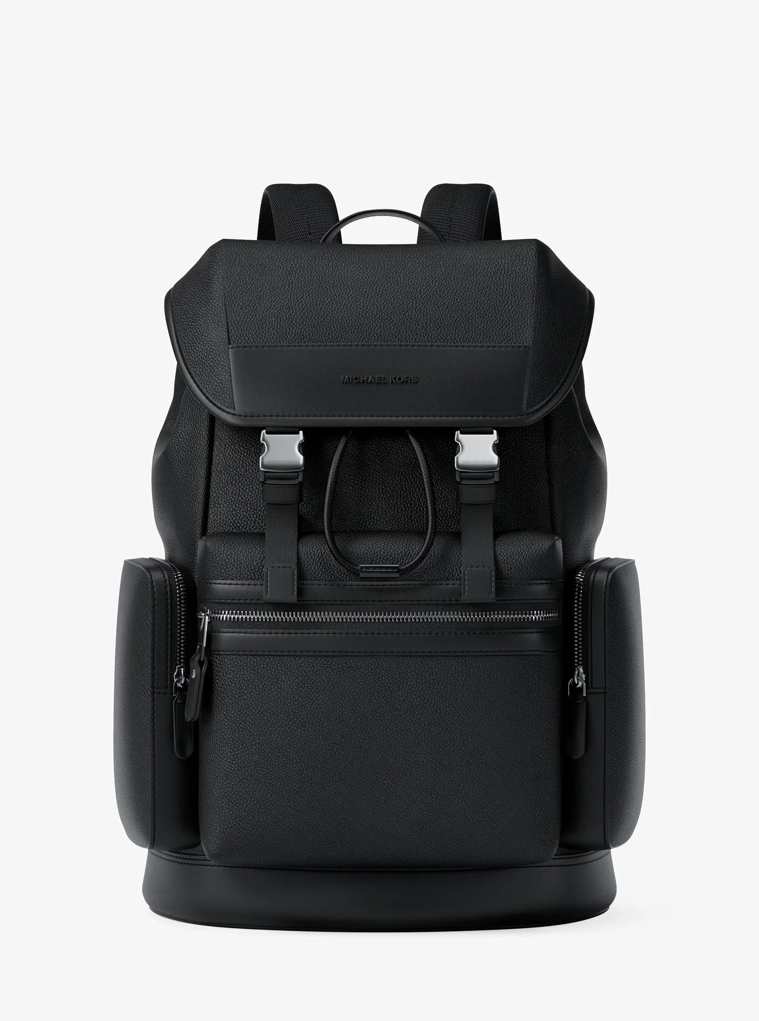 Jet Set Pebbled Leather Backpack Popular Style Fashion Accessory