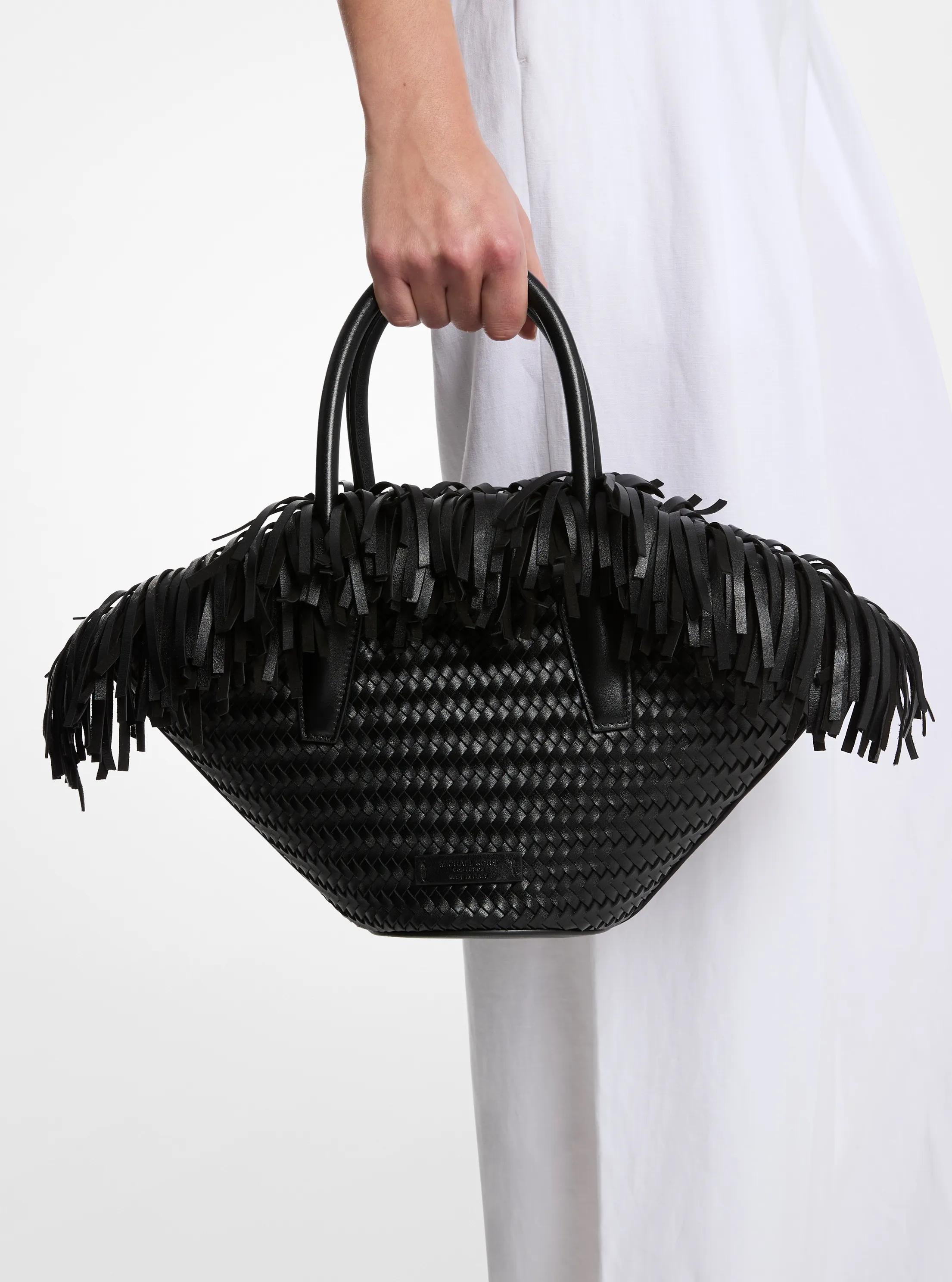 Sardinia Mini Hand-Woven Leather Basket Tote Bag Designer Handbag Fashion Shoulder Bag