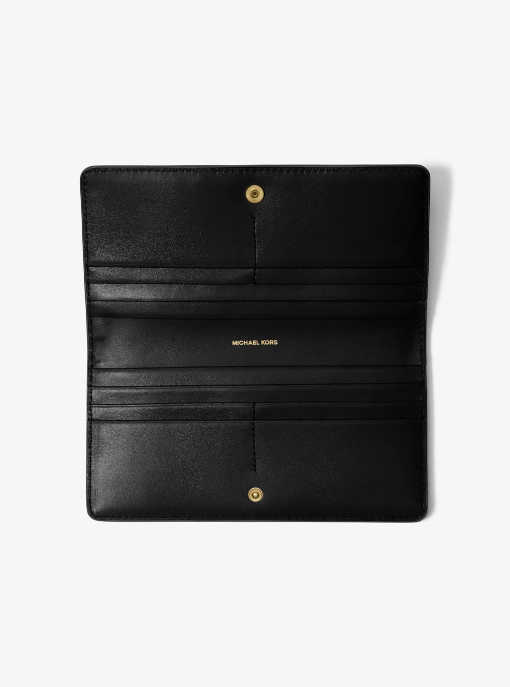 Bryant Large Pebbled Leather Snap-Front Wallet Designer Wallet Card Holder