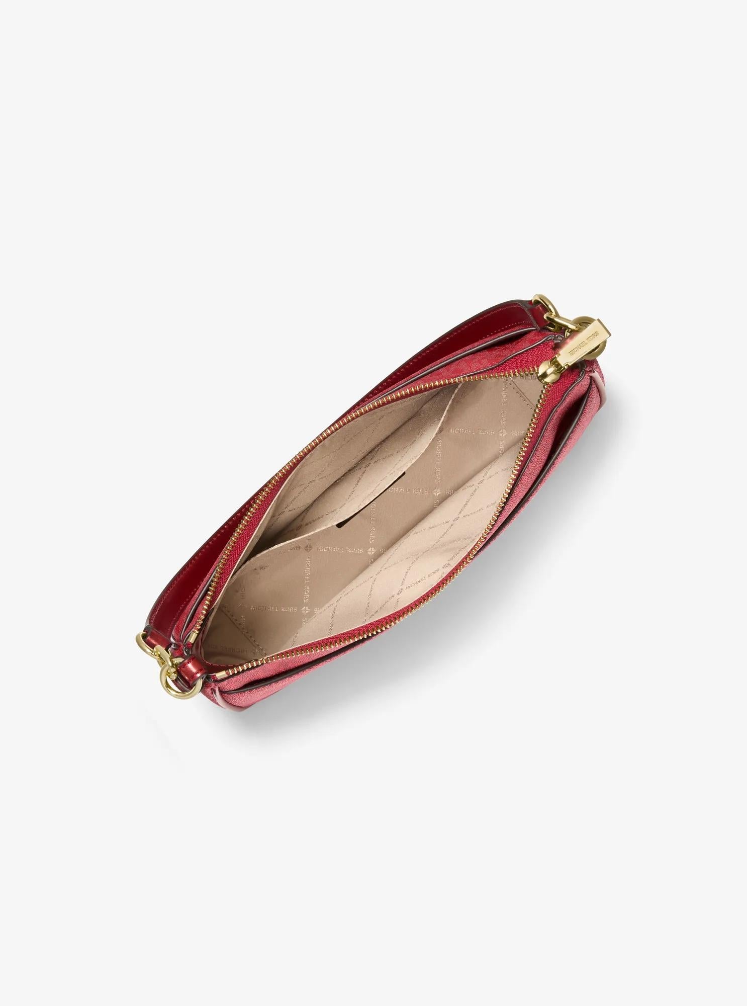 Jet Set Medium Metallic Signature Logo Convertible Crossbody Bag Designer Handbag Fashion Shoulder Bag