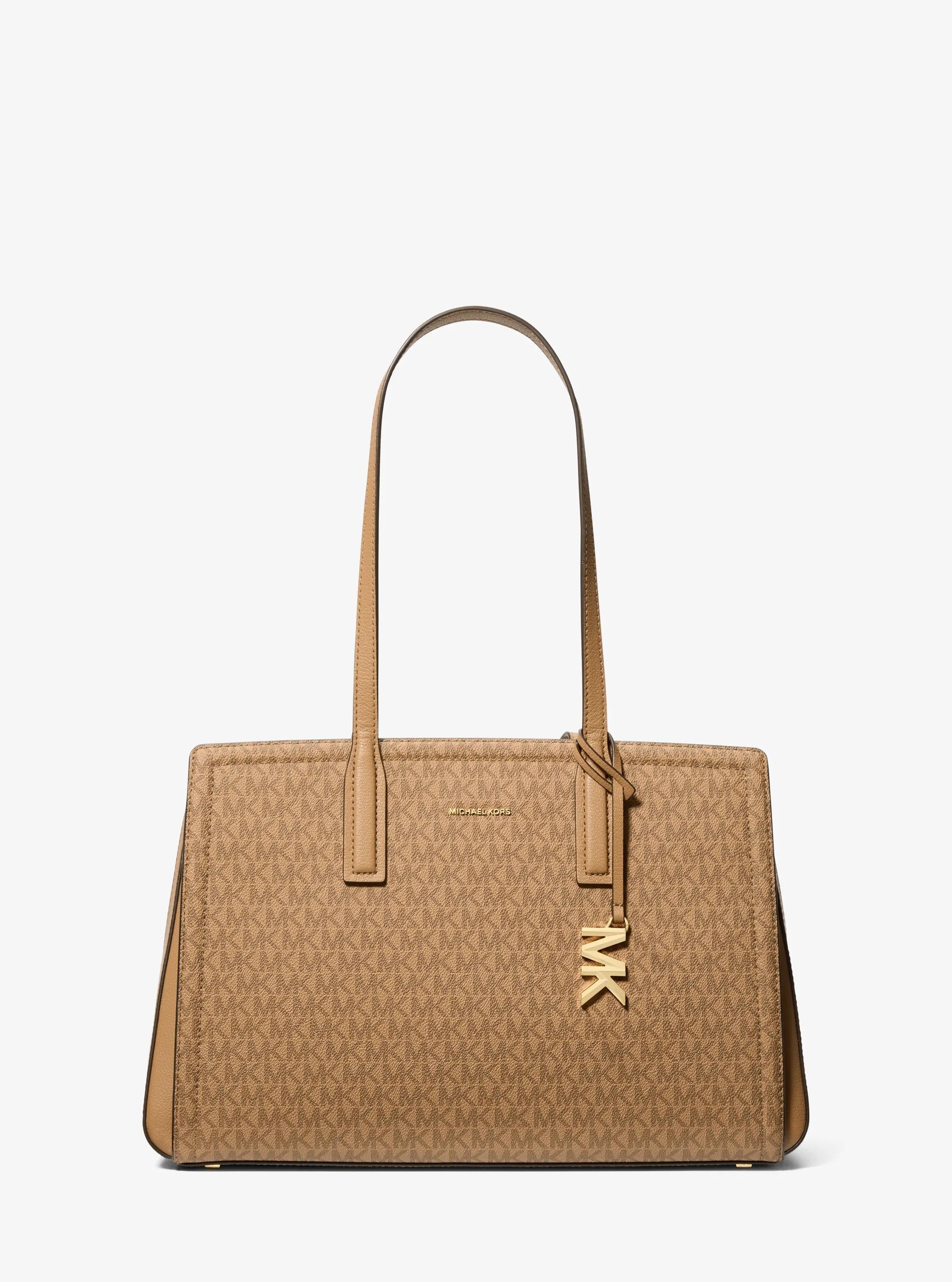 Laila Medium Signature Logo Tote Bag Designer Handbag Fashion Shoulder Bag