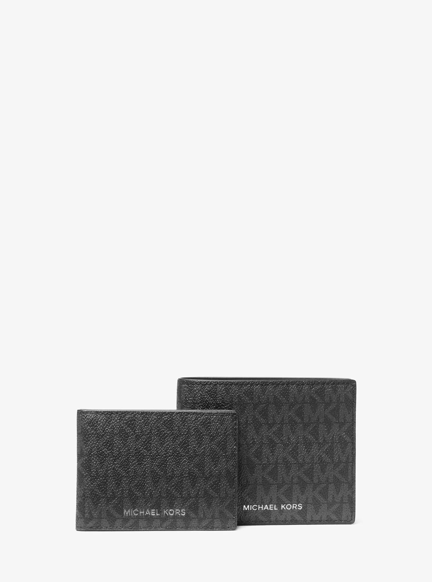 Harrison Logo Billfold Wallet With Passcase Designer Wallet Card Holder