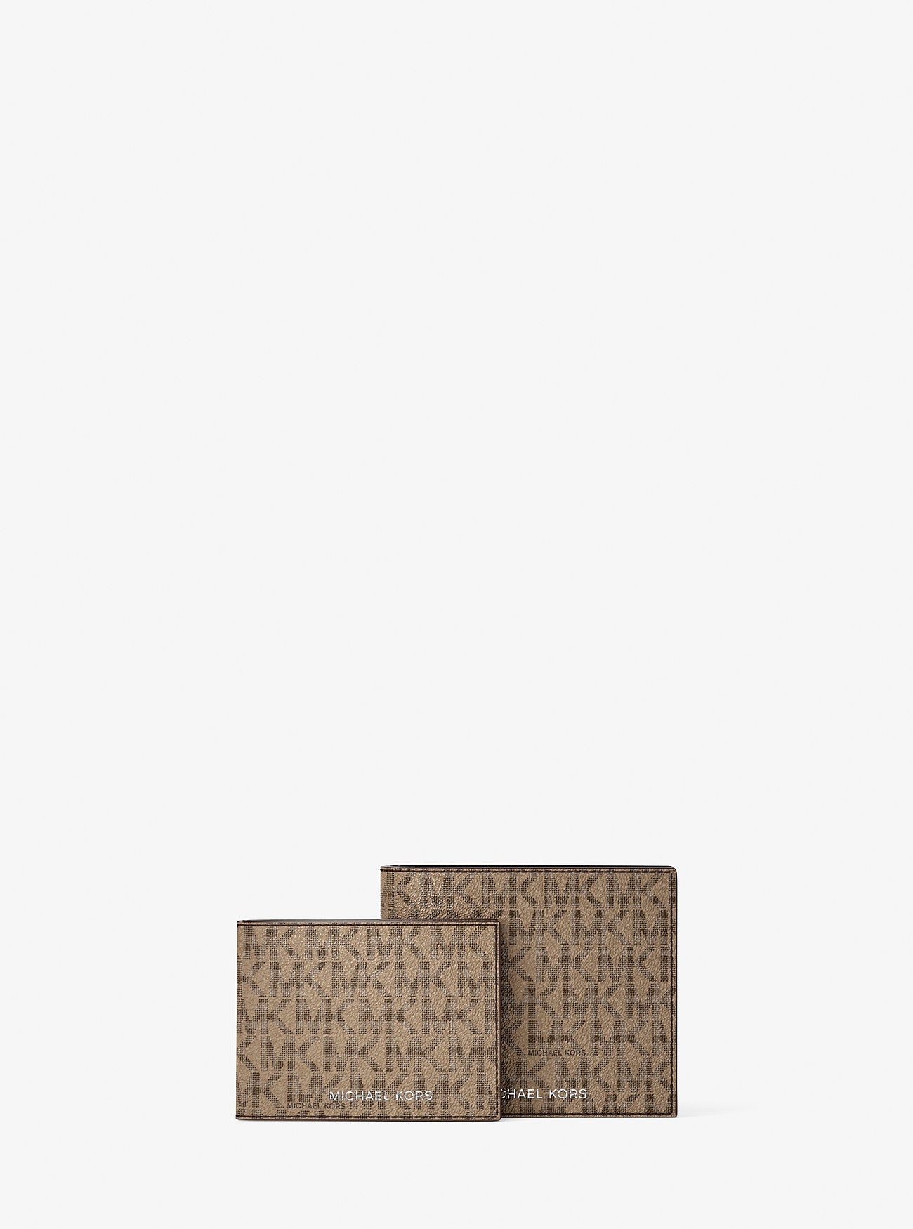 Harrison Logo Billfold Wallet With Passcase Designer Wallet Card Holder