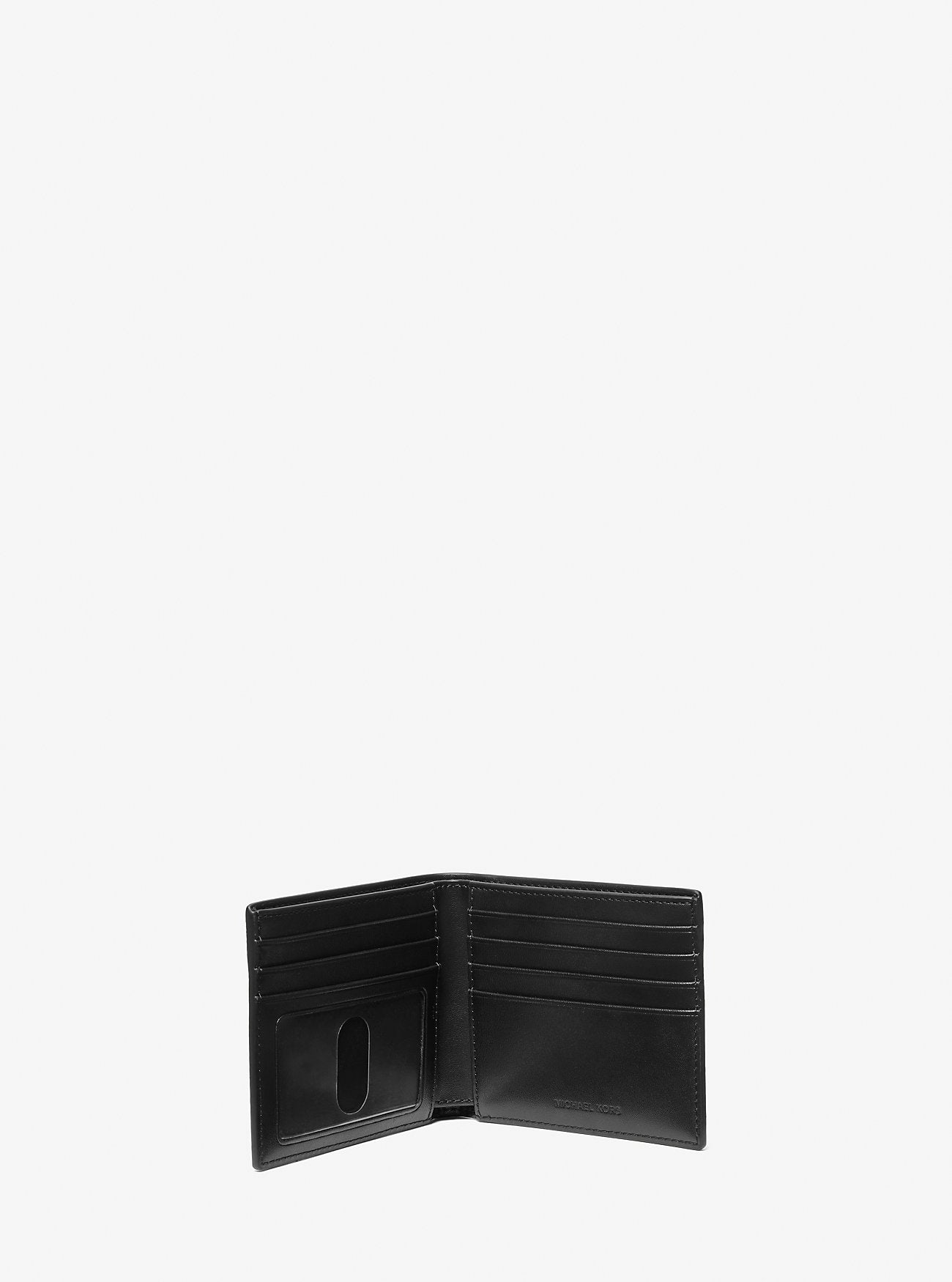 Hudson Signature Logo Billfold Wallet Designer Wallet Card Holder