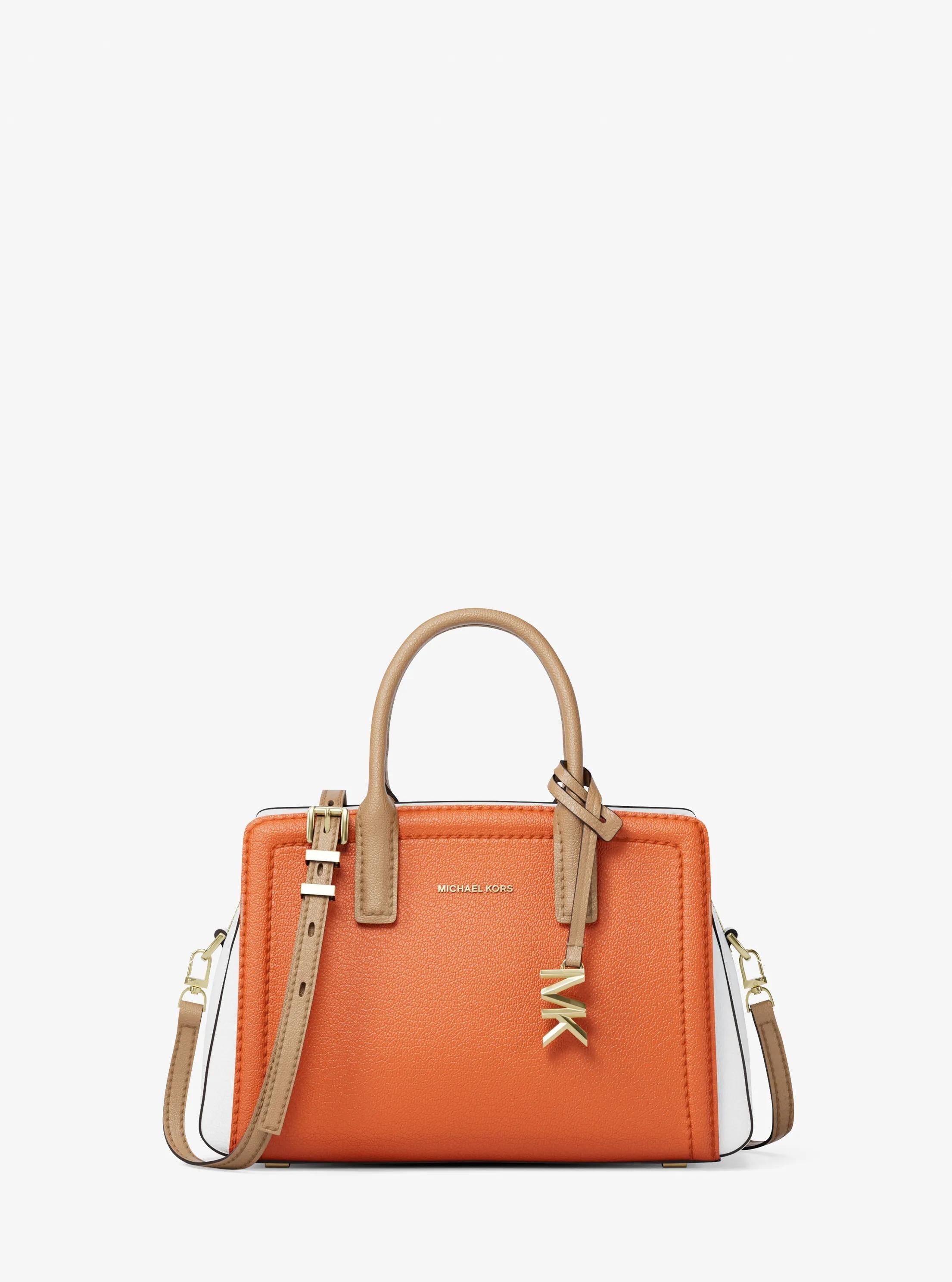 Laila Extra-Small Color-Block Leather Crossbody Bag Designer Handbag Fashion Shoulder Bag