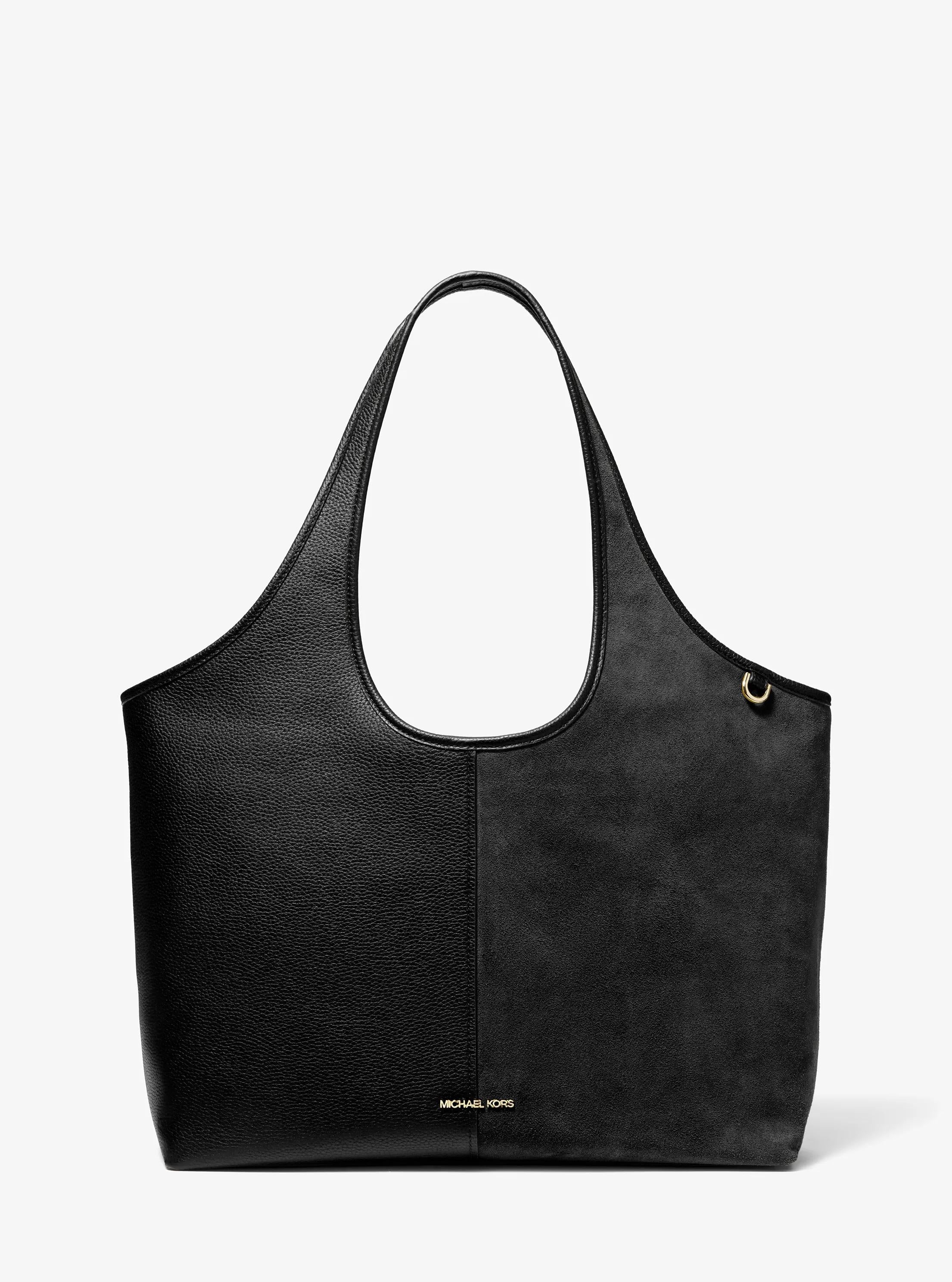 Henly Large Leather and Suede Tote Bag Designer Handbag Fashion Shoulder Bag