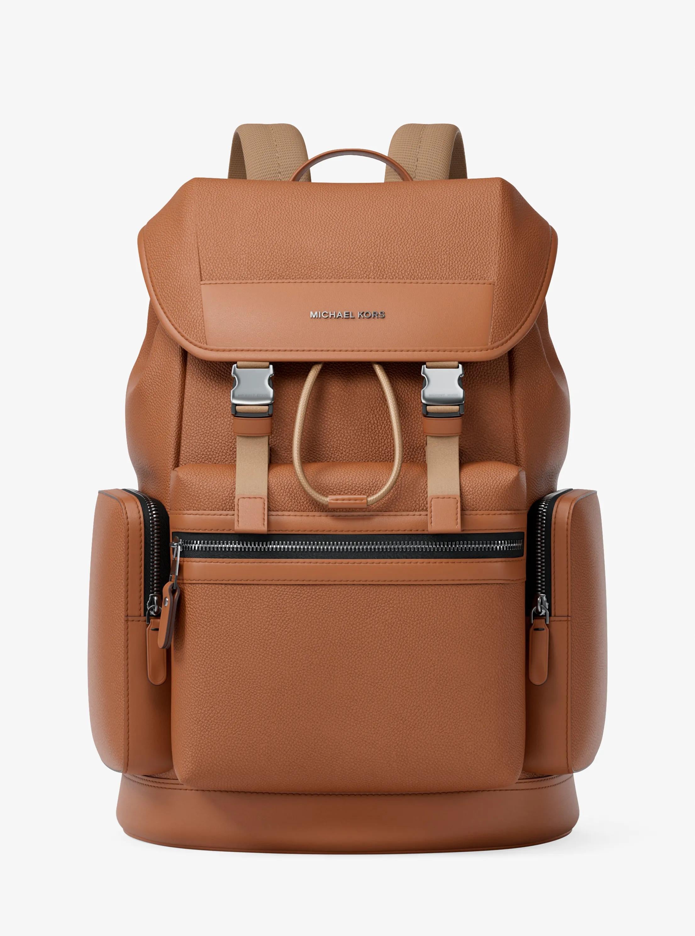 Jet Set Pebbled Leather Backpack Popular Style Fashion Accessory