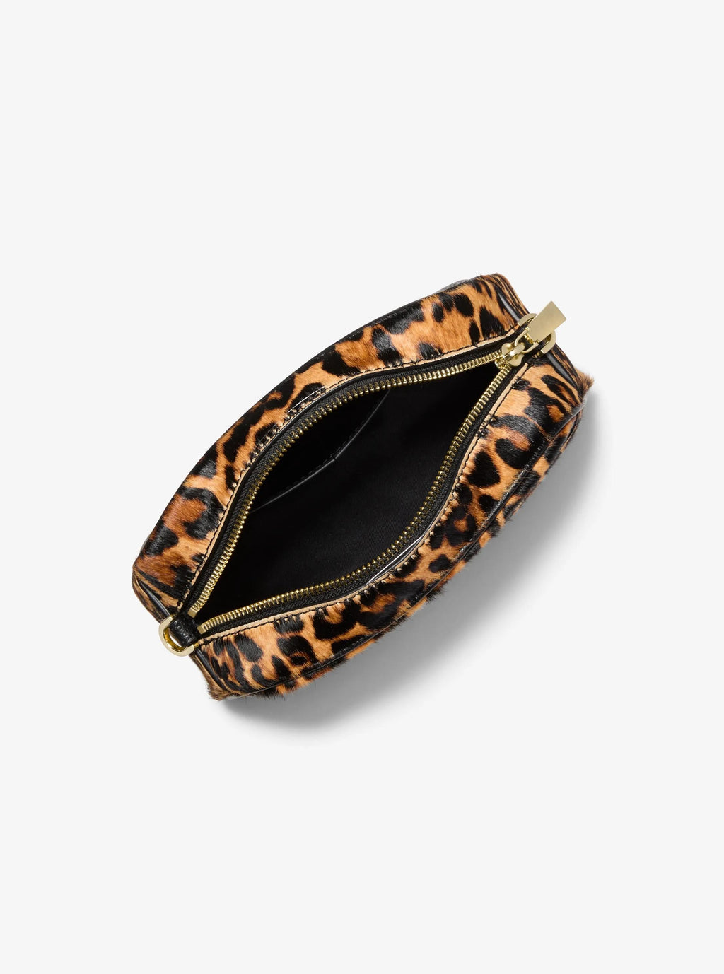 Jet Set Small Leopard Print Calf Hair Camera Crossbody Bag Designer Handbag Fashion Shoulder Bag