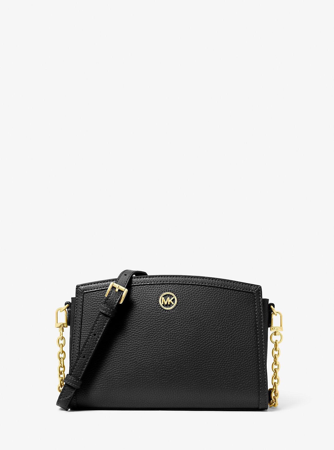 Chantal Large Pebbled Leather Crossbody Bag Designer Handbag Fashion Shoulder Bag