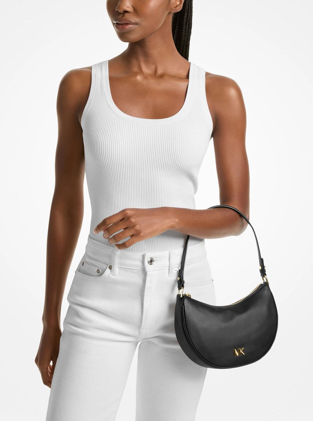 Kyla Small Leather Pochette Designer Handbag Fashion Shoulder Bag