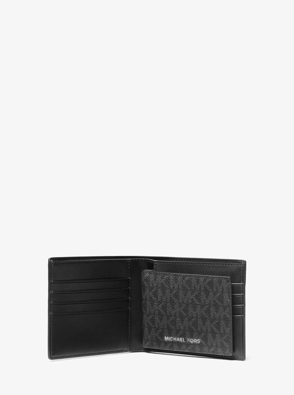 Harrison Logo Billfold Wallet With Passcase Designer Wallet Card Holder