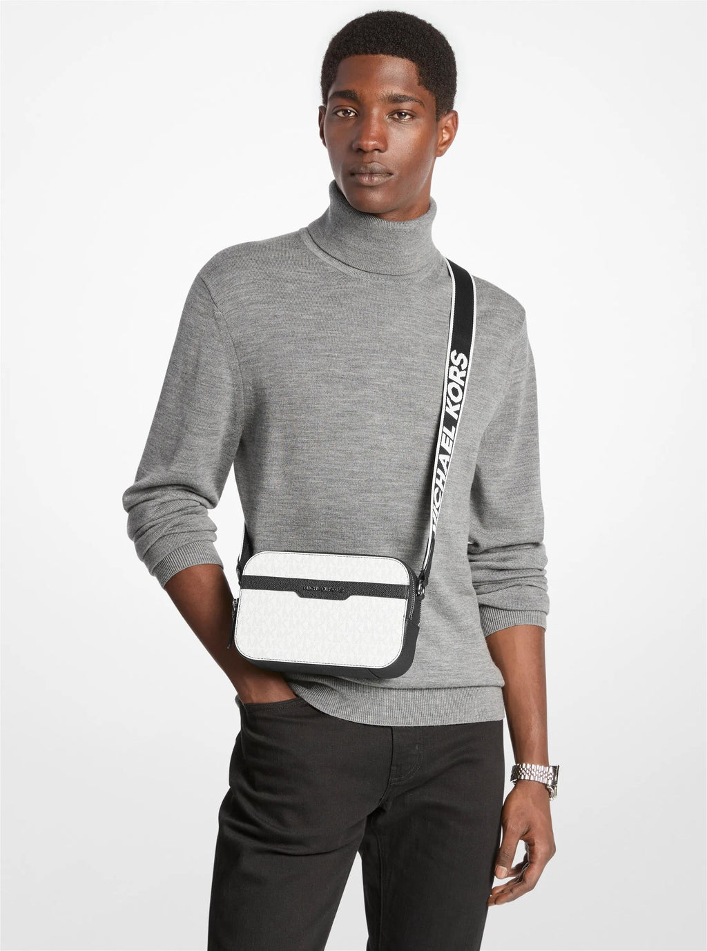 Hudson Signature Logo Camera Crossbody Bag Designer Handbag Fashion Shoulder Bag