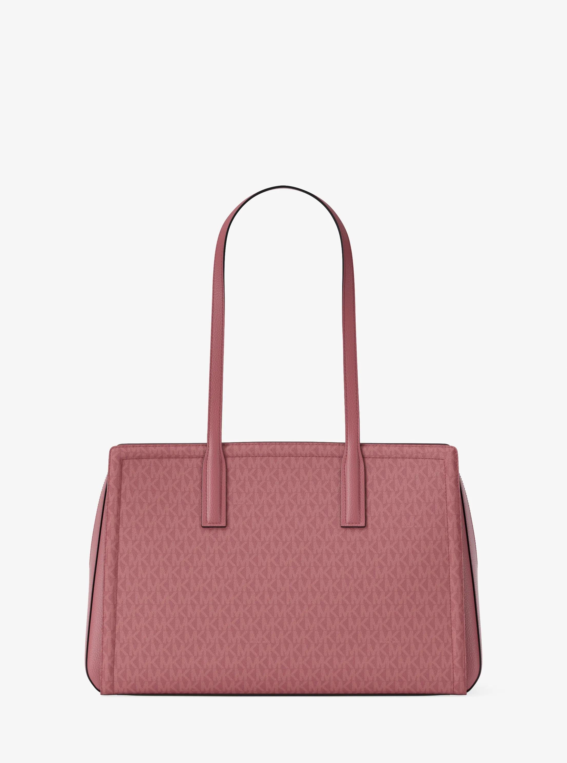 Laila Medium Signature Logo Tote Bag Designer Handbag Fashion Shoulder Bag