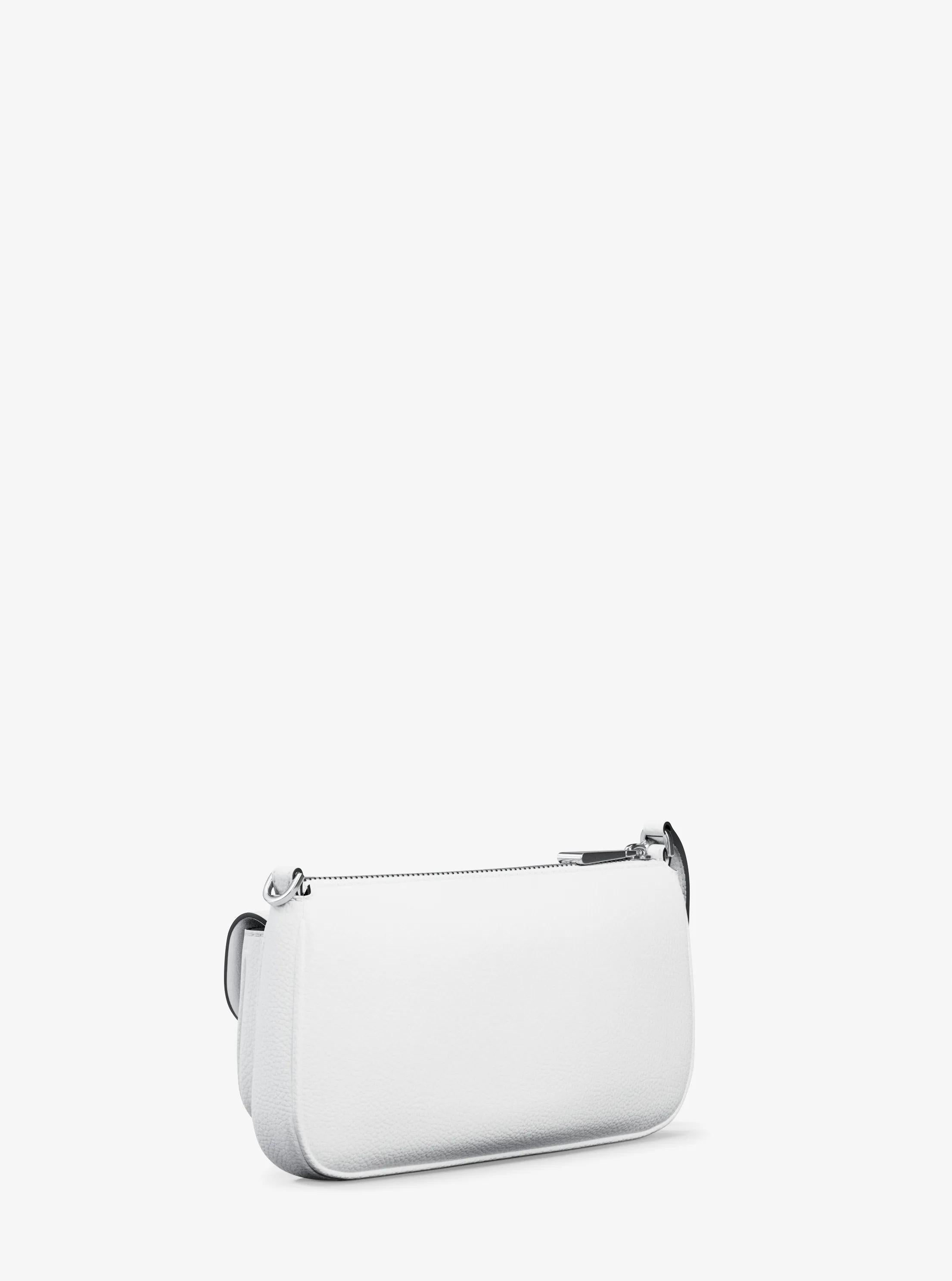 Zoe Small Pebbled Leather Pochette Designer Handbag Fashion Shoulder Bag