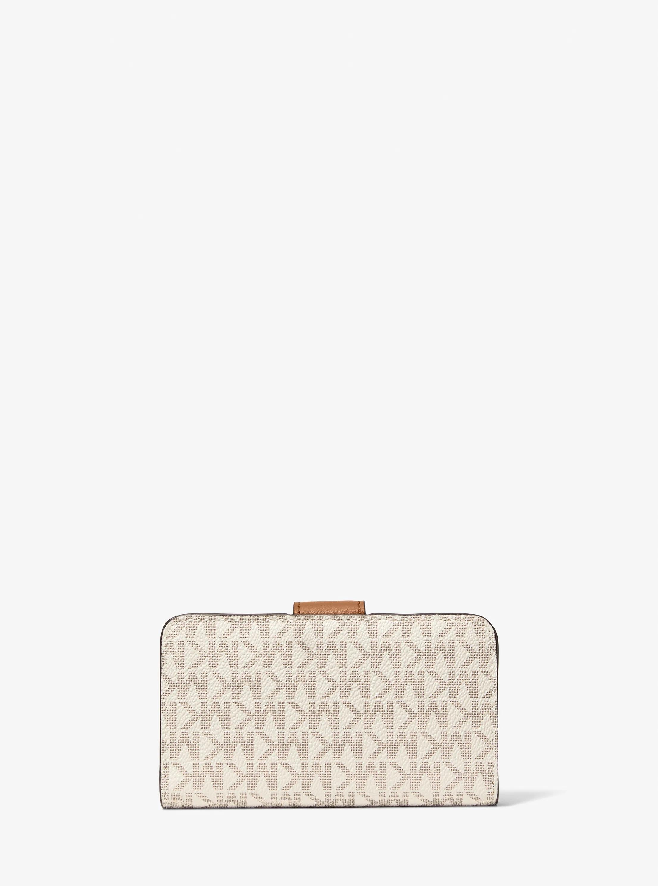 MK Pop Charm Medium Signature Logo Wallet Designer Wallet Card Holder