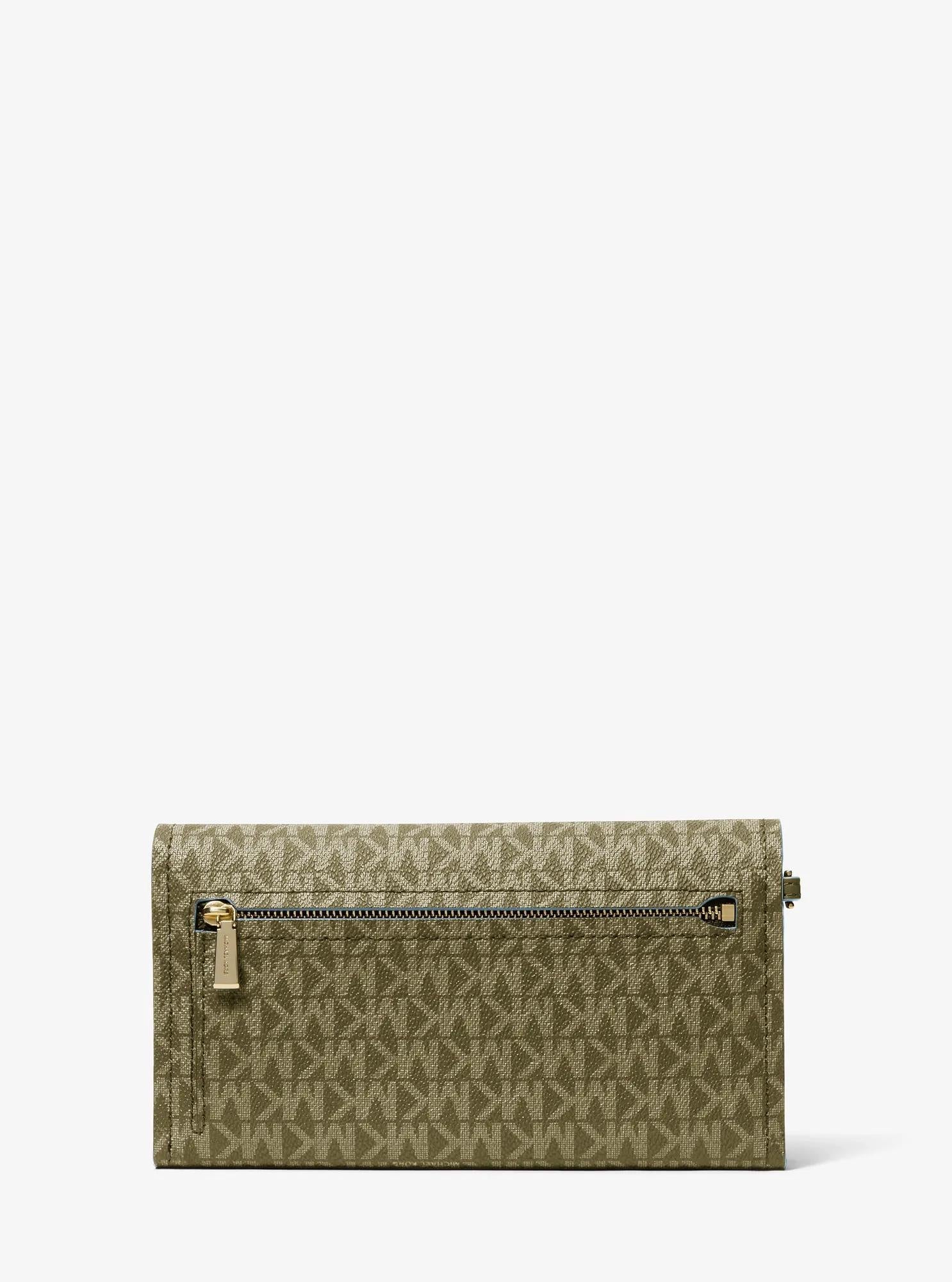 Jet Set Medium Signature Logo Convertible Wristlet Designer Handbag Fashion Shoulder Bag