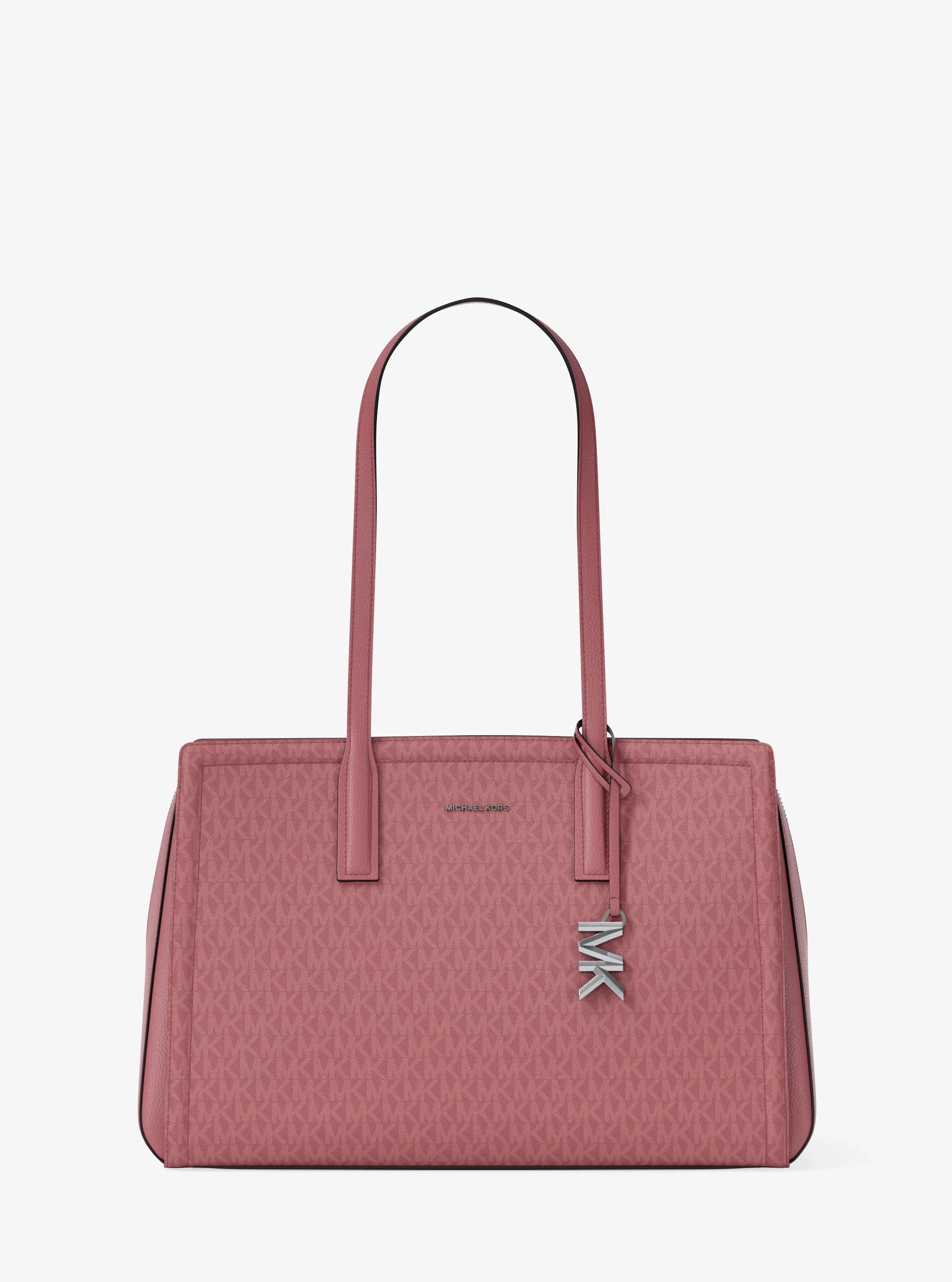 Laila Medium Signature Logo Tote Bag Designer Handbag Fashion Shoulder Bag