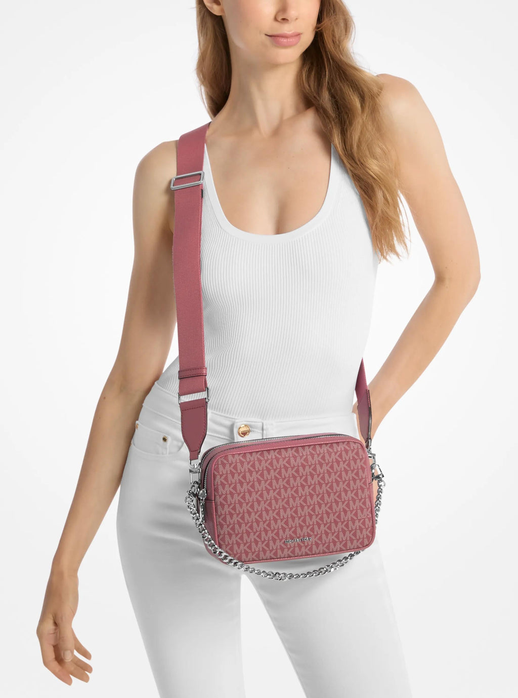 Bryant Medium Signature Logo Camera Crossbody Bag Designer Handbag Fashion Shoulder Bag