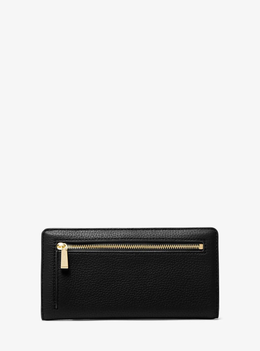 Bryant Large Pebbled Leather Snap-Front Wallet Designer Wallet Card Holder