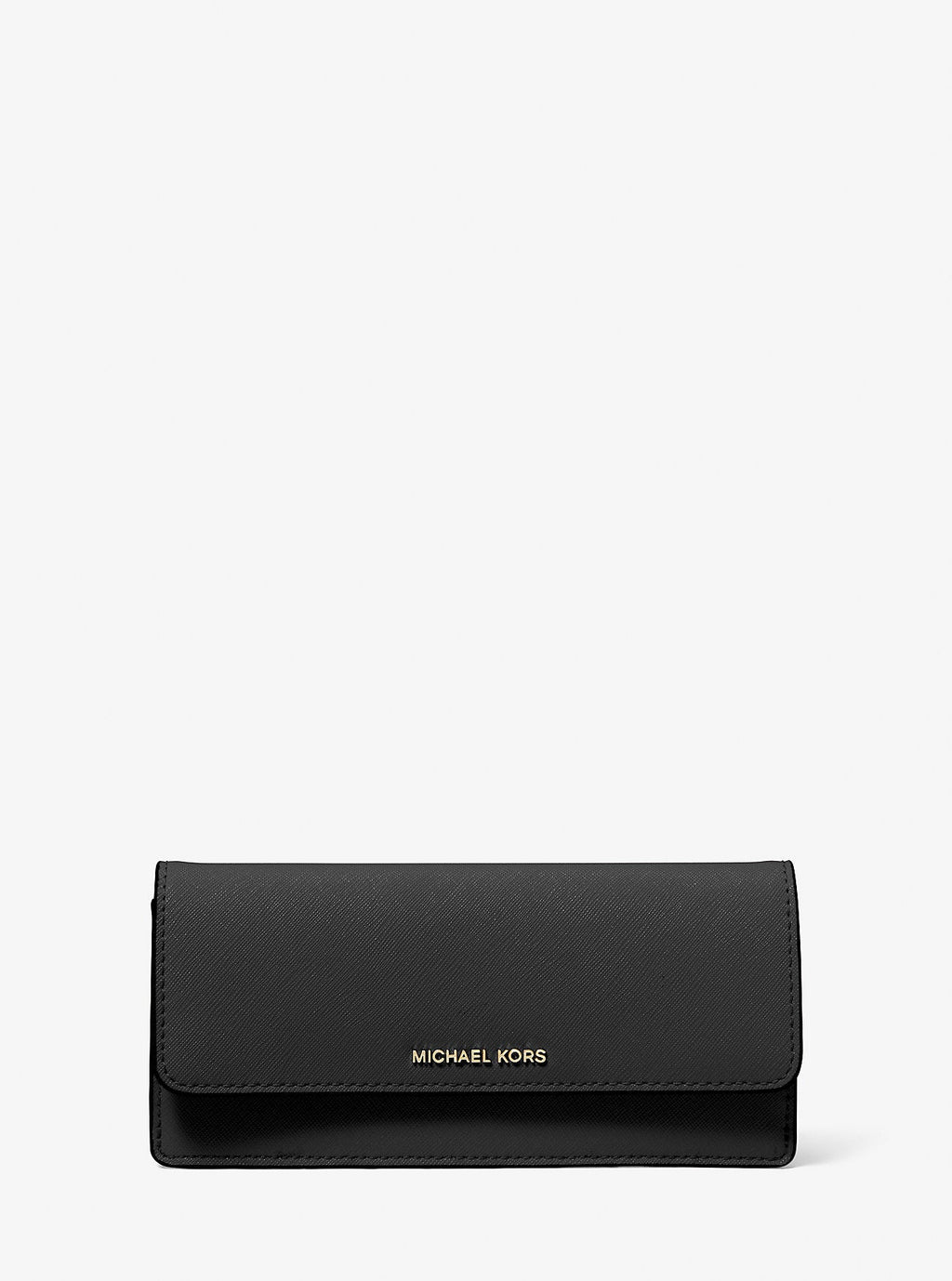 Jet Set Large Saffiano Leather Snap-Front Wallet Designer Wallet Card Holder