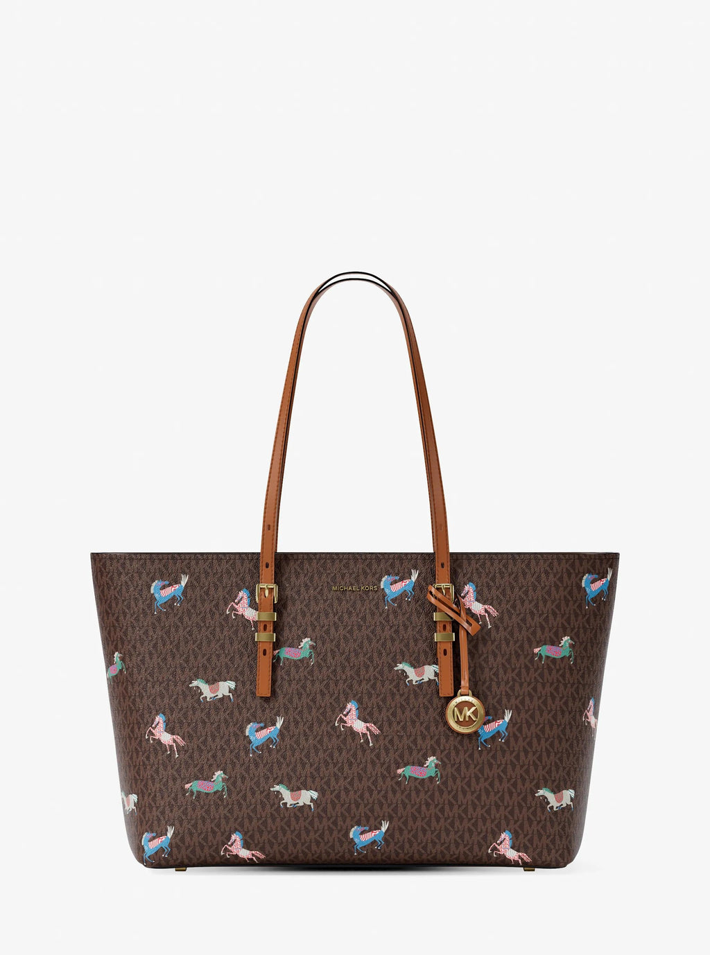 Quinn Large Signature Logo Tote Bag Designer Handbag Fashion Shoulder Bag