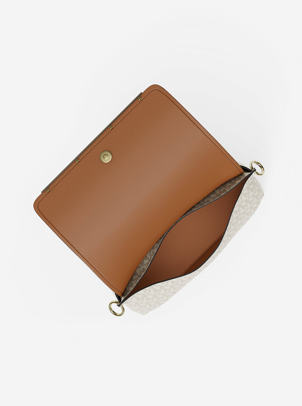 Evelyn Medium Signature Logo Crossbody Bag Designer Handbag Fashion Shoulder Bag