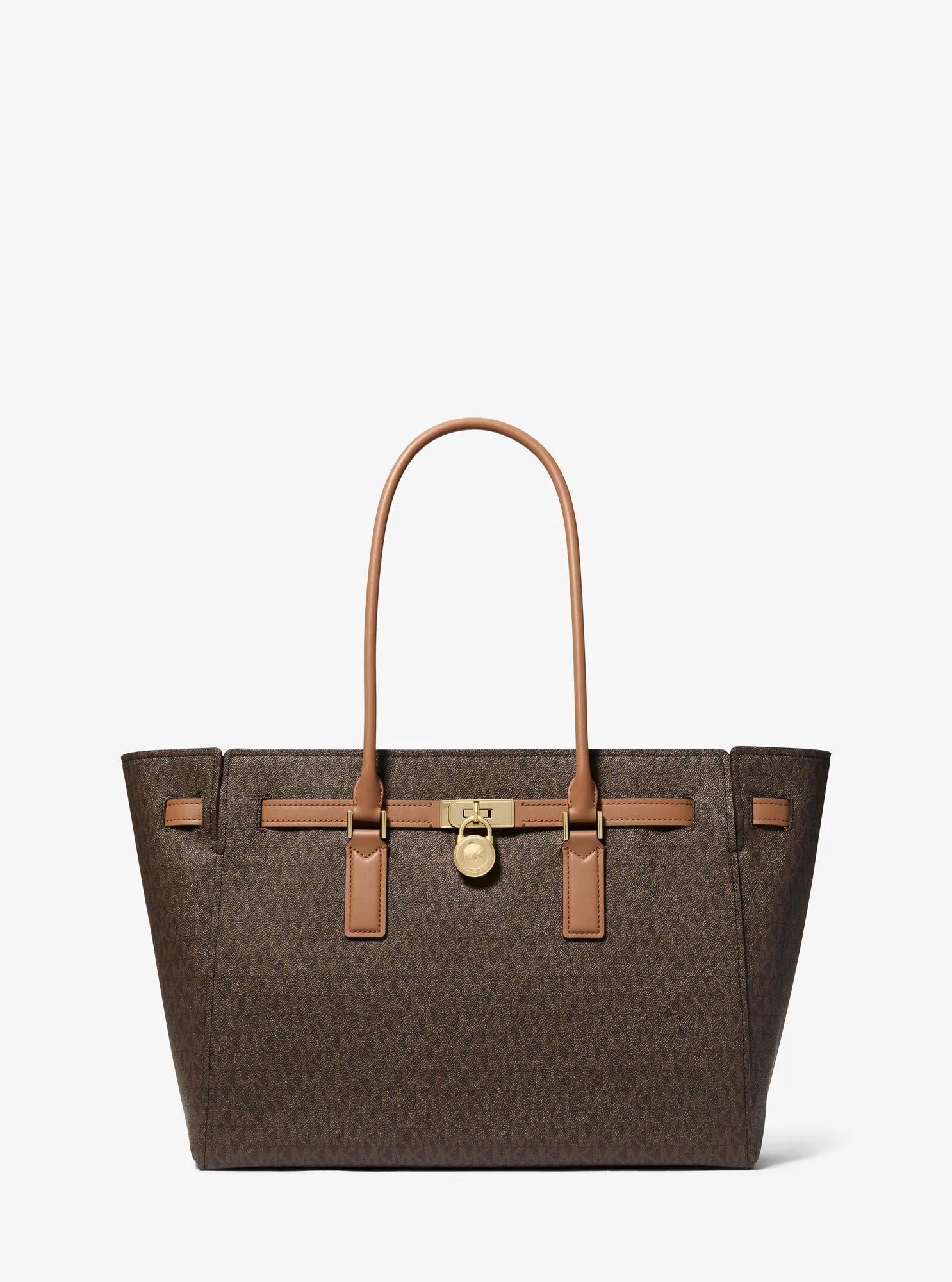 Hamilton Moderne Large Signature Logo Tote Bag Designer Handbag Fashion Shoulder Bag