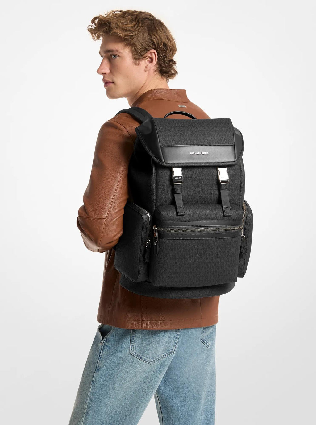Jet Set Signature Logo Backpack Popular Style Fashion Accessory