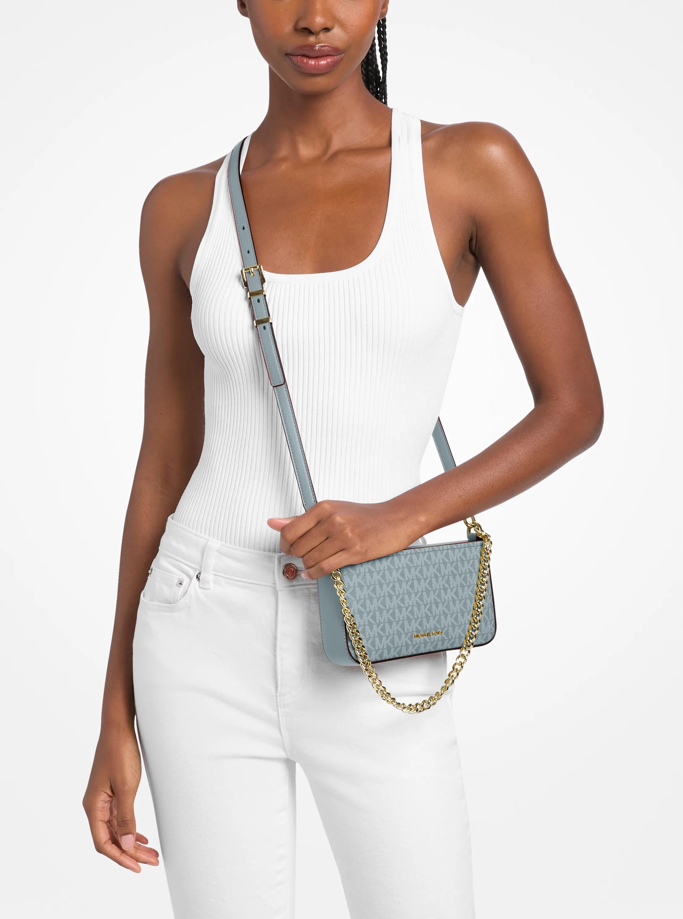 Bryant Small Signature Logo Convertible Pochette Designer Handbag Fashion Shoulder Bag