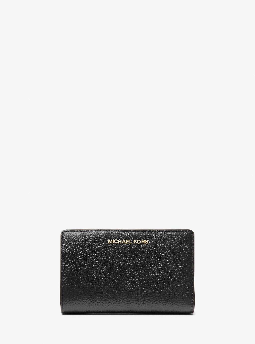 Medium Pebbled Leather Wallet Designer Wallet Card Holder
