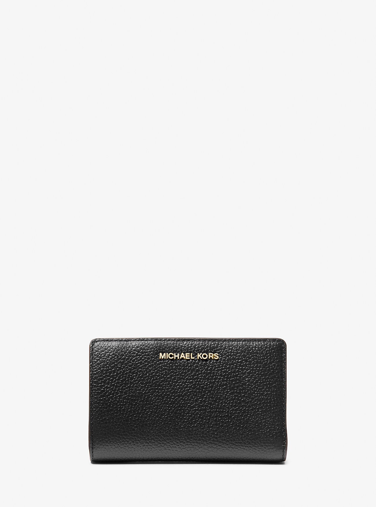 Medium Pebbled Leather Wallet Designer Wallet Card Holder