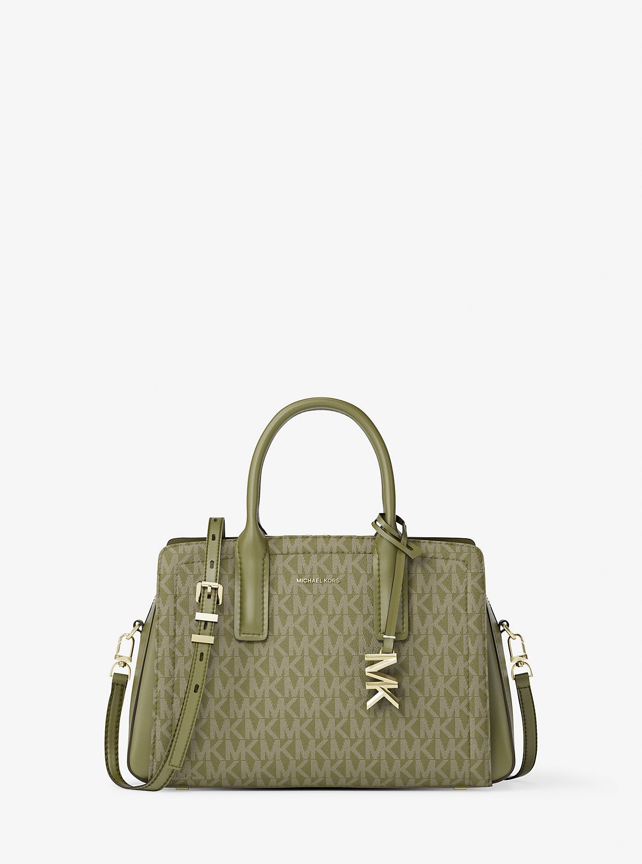 Laila Small Signature Logo Satchel Designer Handbag Fashion Shoulder Bag