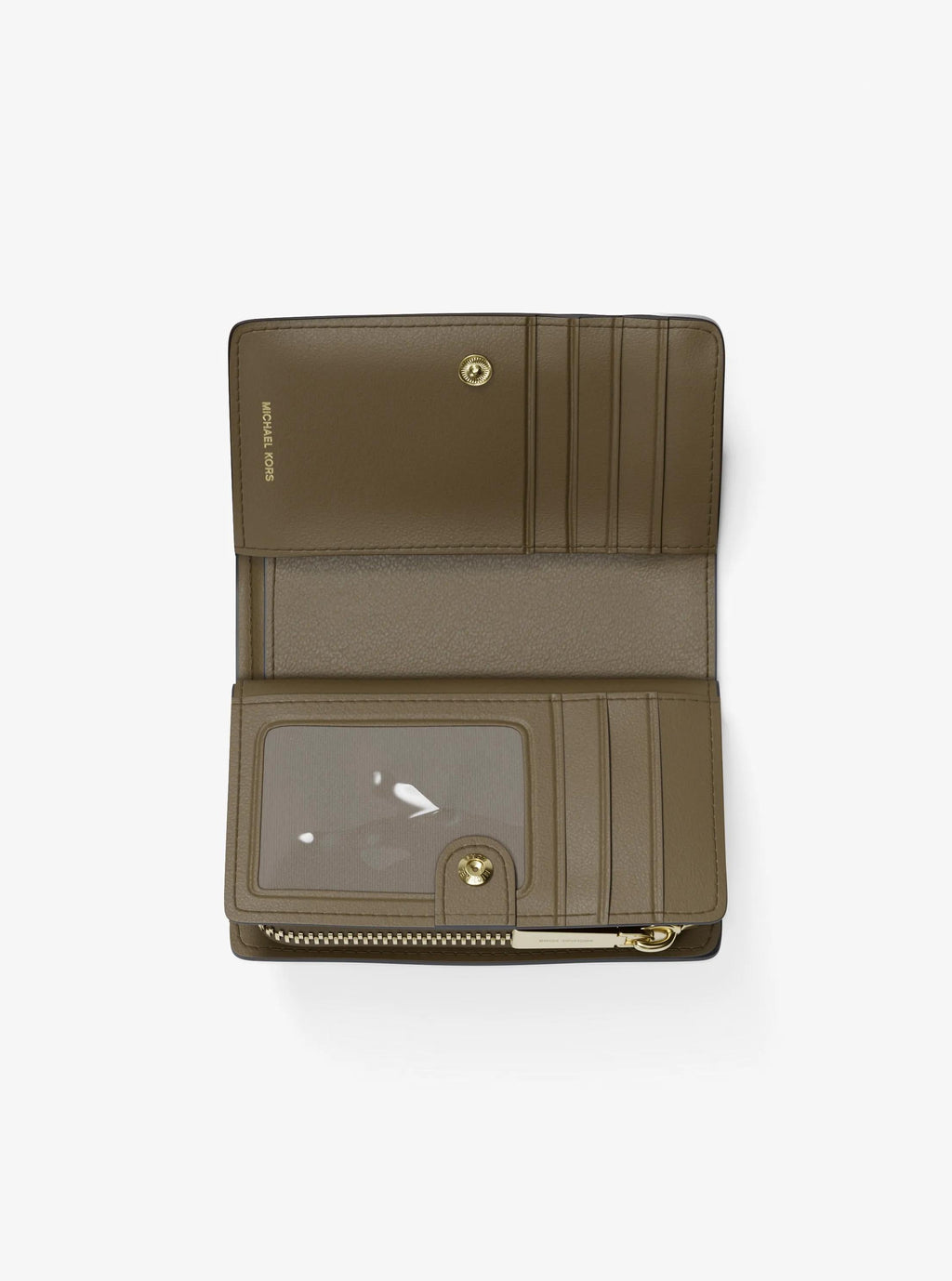 Bryant Medium Pebbled Leather Wallet Designer Wallet Card Holder