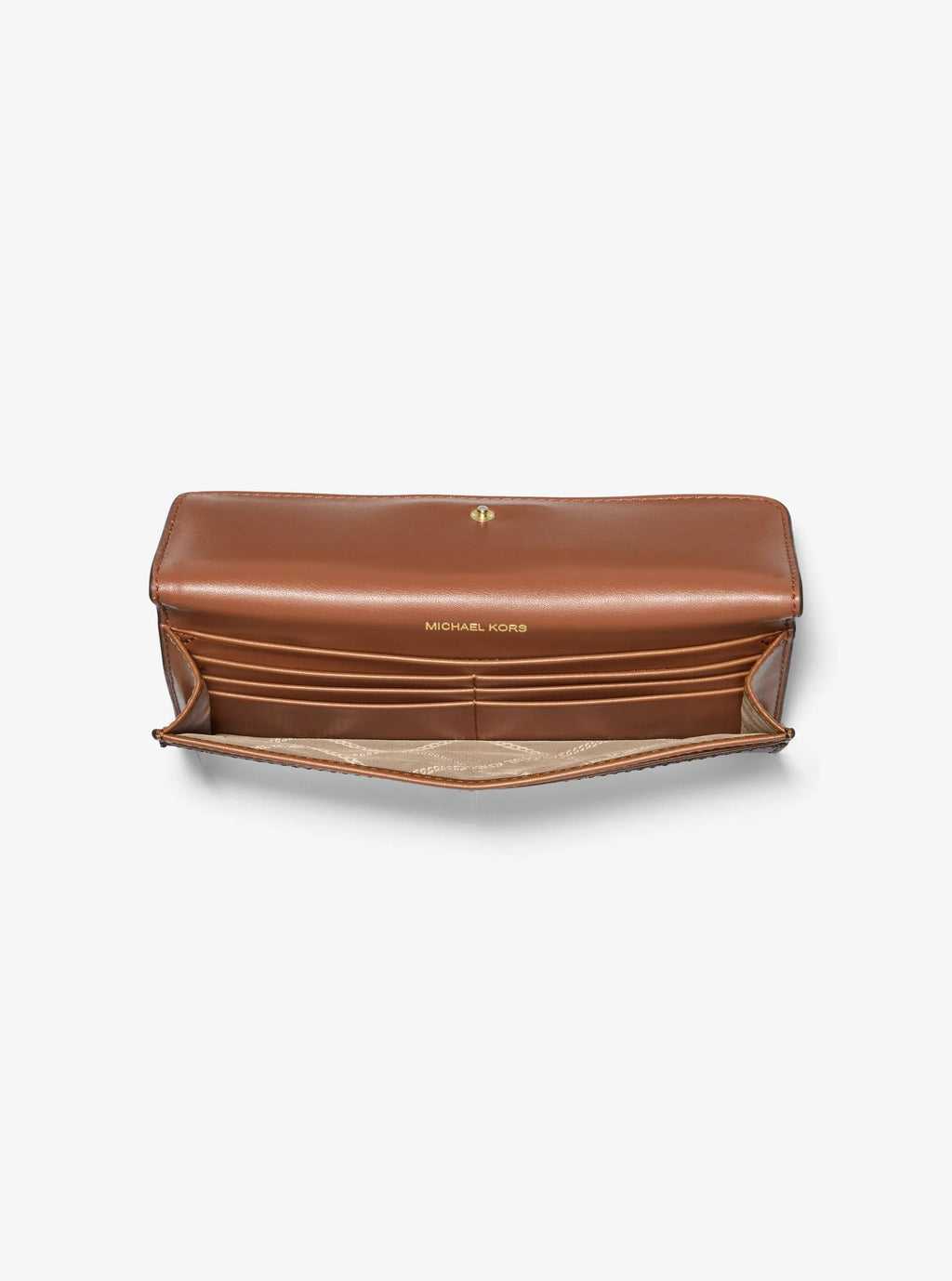 Jet Set Large Signature Logo Snap-Front Wallet Designer Wallet Card Holder