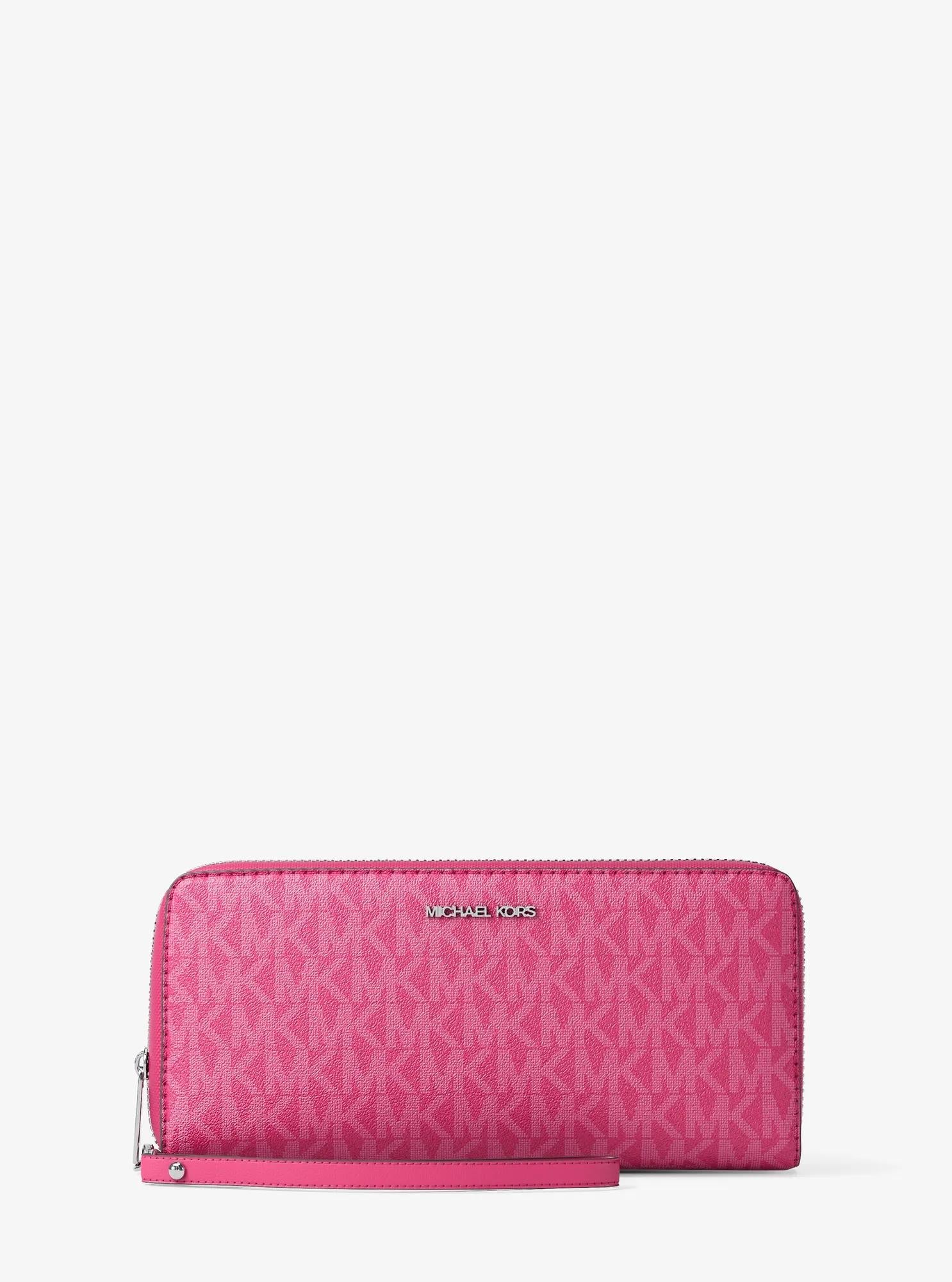Large Logo Continental Wallet Designer Wallet Card Holder