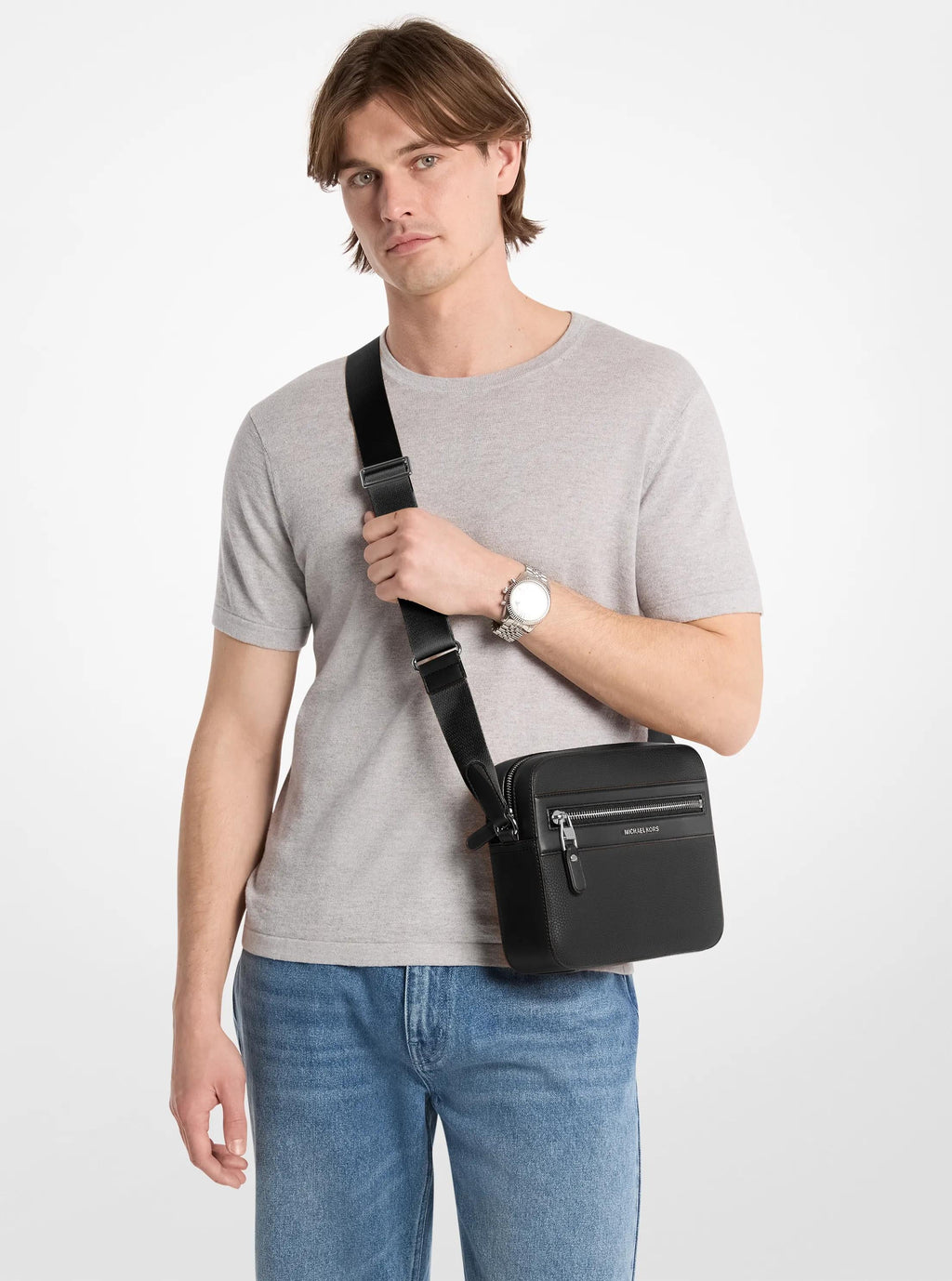 Jet Set Pebbled Leather Crossbody Bag Designer Handbag Fashion Shoulder Bag