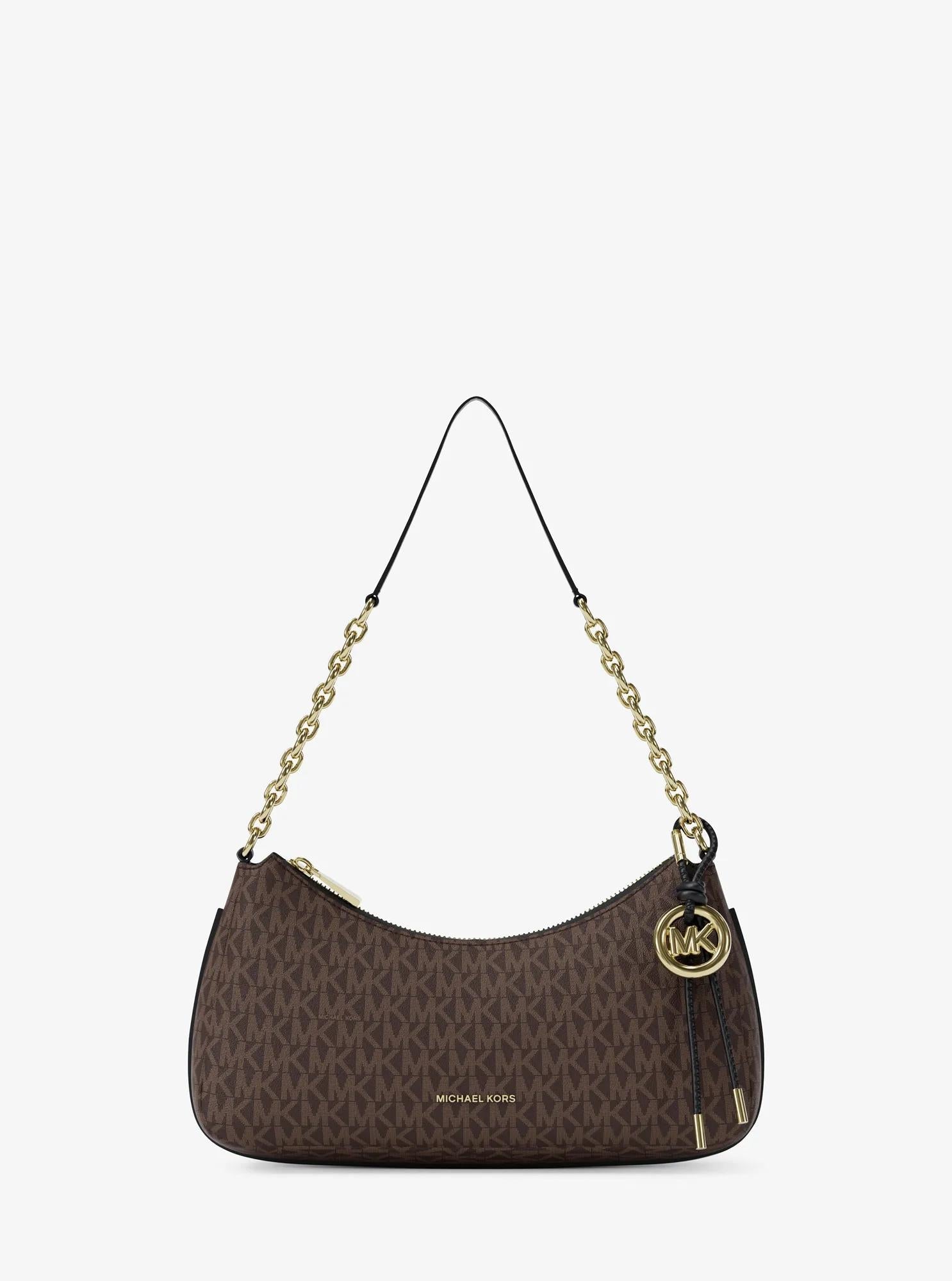 Nolita Medium Signature Logo Chain Pochette Designer Handbag Fashion Shoulder Bag