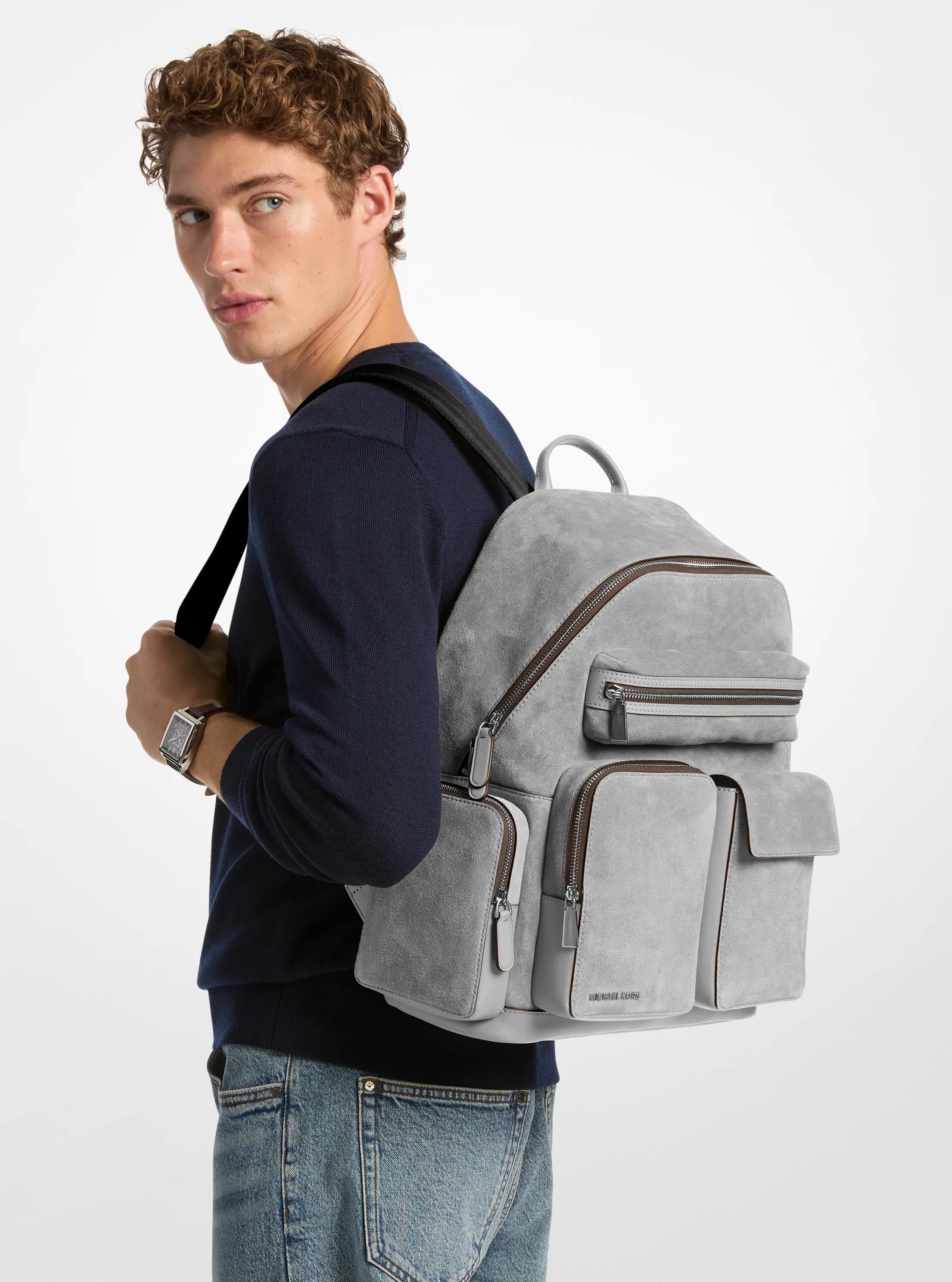 Dakota Suede Cargo Backpack Popular Style Fashion Accessory
