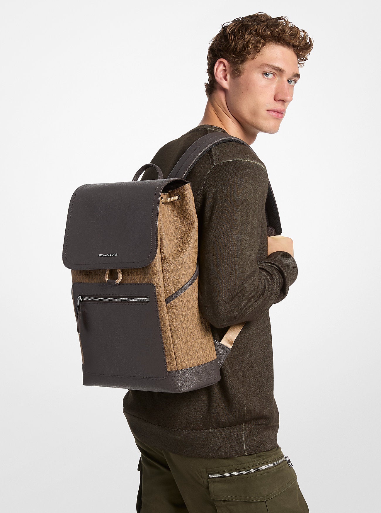 Hudson Signature Logo Backpack Popular Style Fashion Accessory