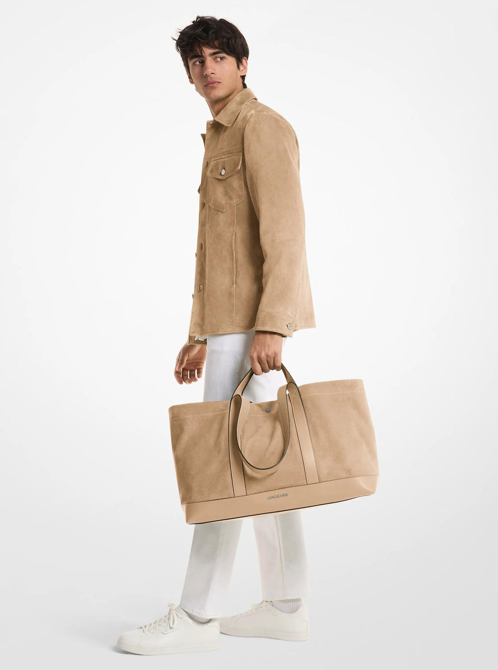 Whitley Medium Nubuck Tote Bag Designer Handbag Fashion Shoulder Bag