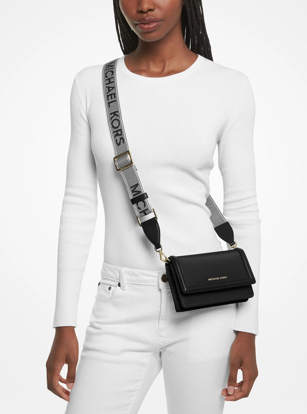 Jet Set Small Nylon Gabardine Smartphone Crossbody Bag Designer Handbag Fashion Shoulder Bag