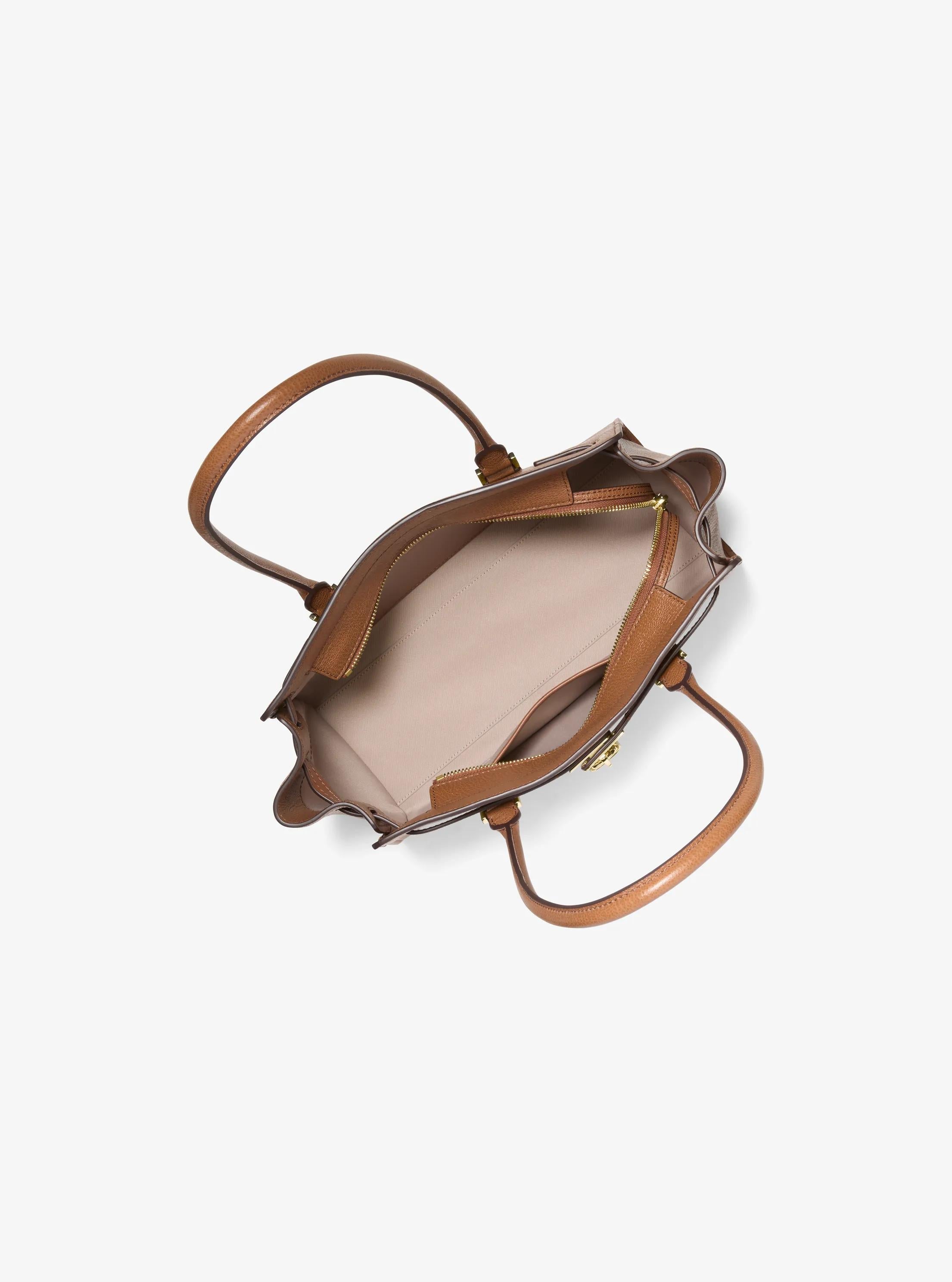 Hamilton Moderne Small Leather Satchel Designer Handbag Fashion Shoulder Bag