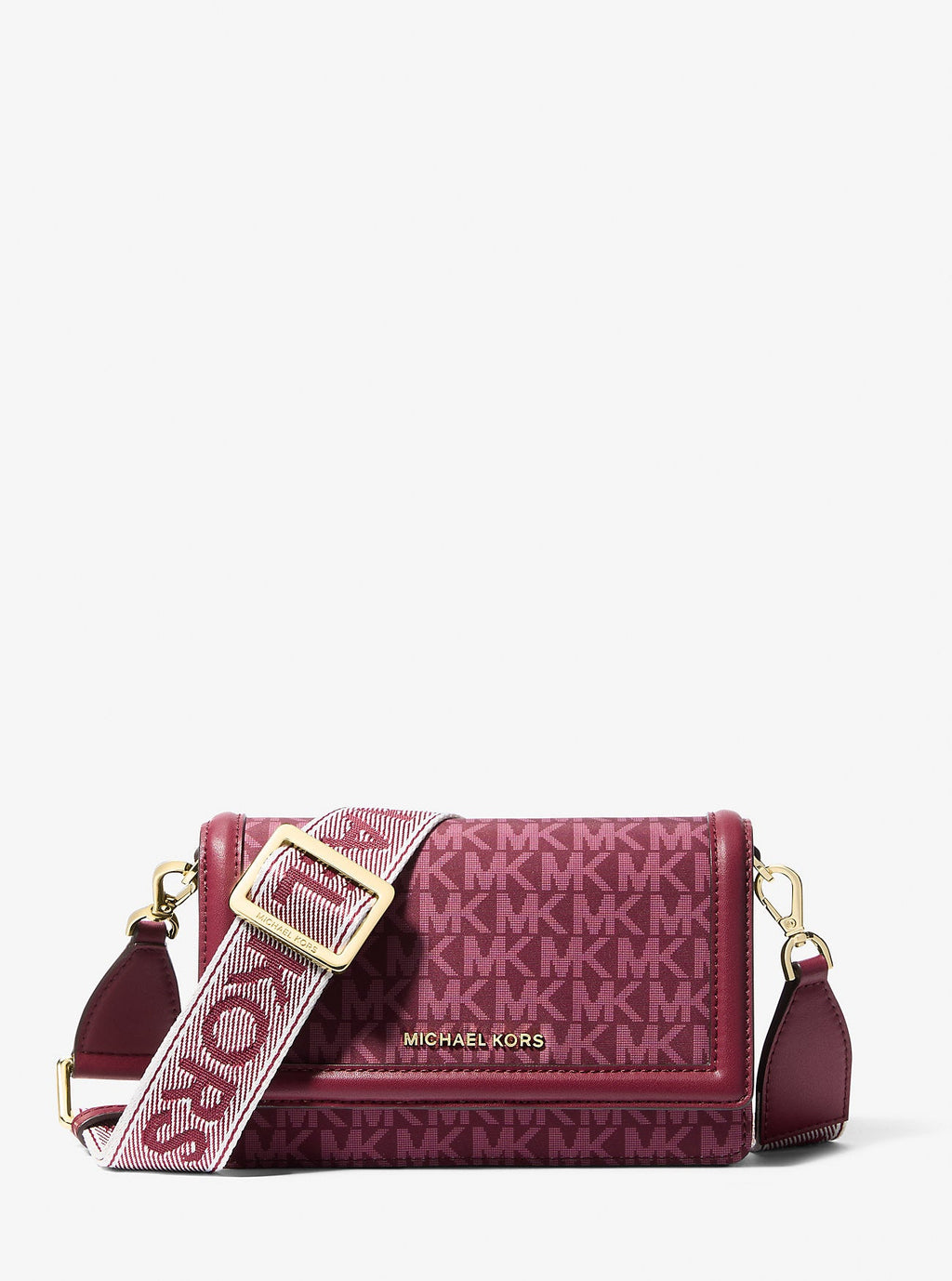 Jet Set Small Logo Print Woven Smartphone Crossbody Bag Designer Handbag Fashion Shoulder Bag