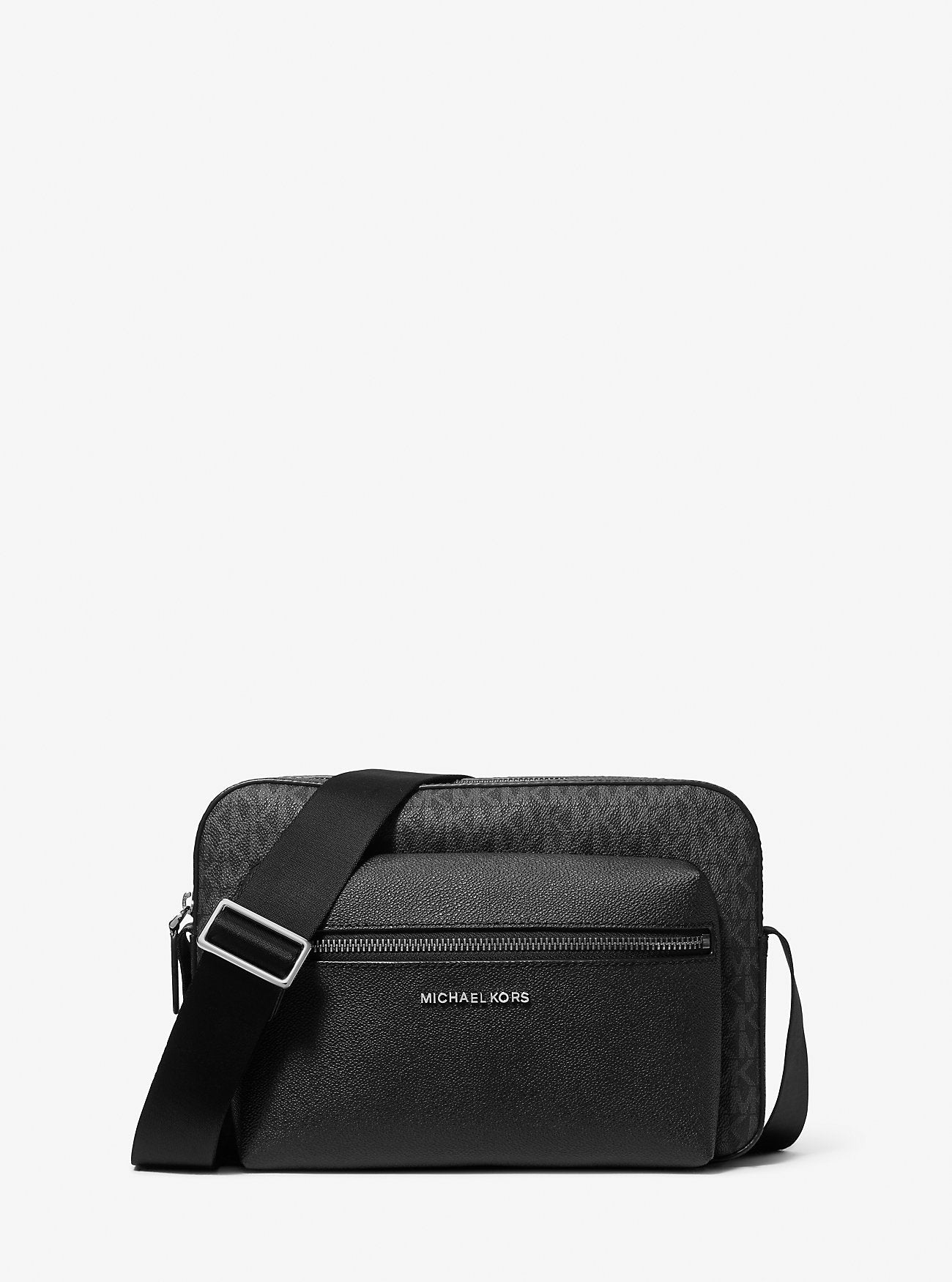 Hudson Textured and Signature Logo Camera Crossbody Bag Designer Handbag Fashion Shoulder Bag