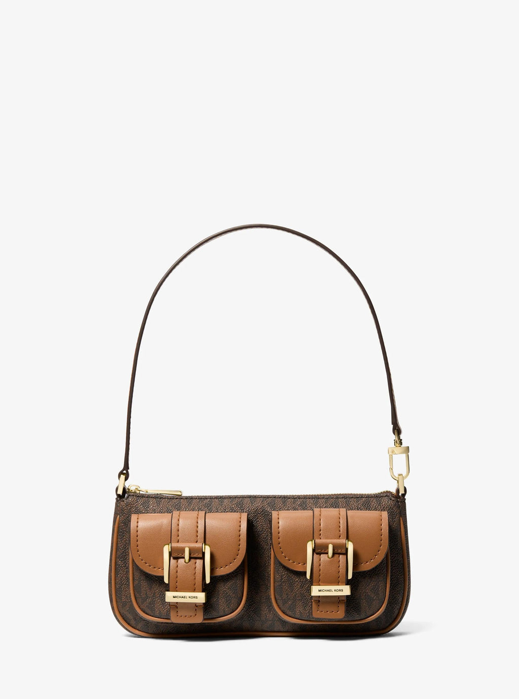 Zoe Small Signature Logo Pochette Designer Handbag Fashion Shoulder Bag