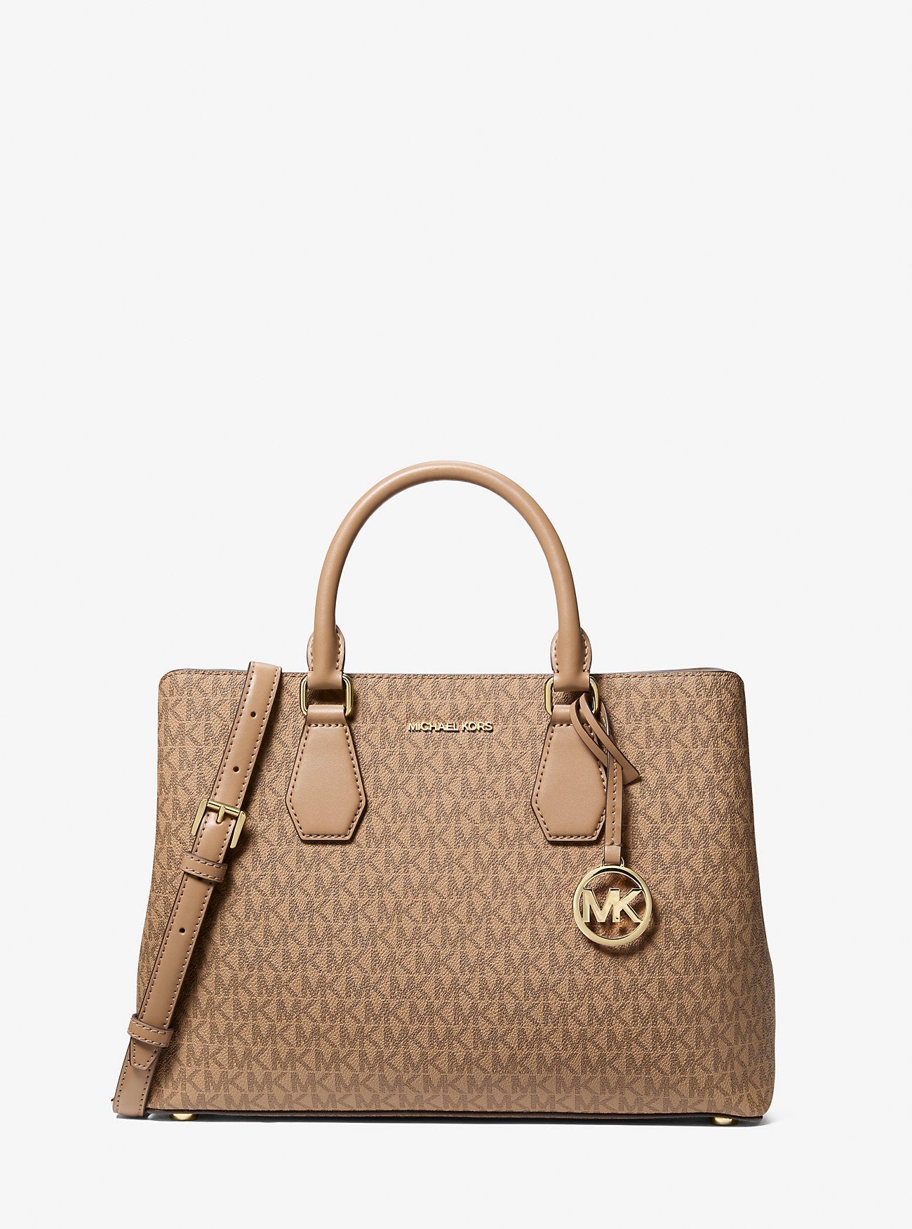 Camille Large Signature Logo Satchel Designer Handbag Fashion Shoulder Bag