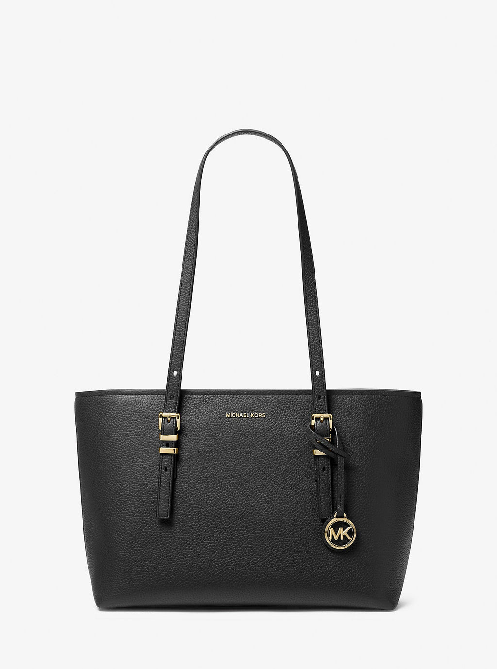 Quinn Medium Pebbled Leather Tote Bag Designer Handbag Fashion Shoulder Bag