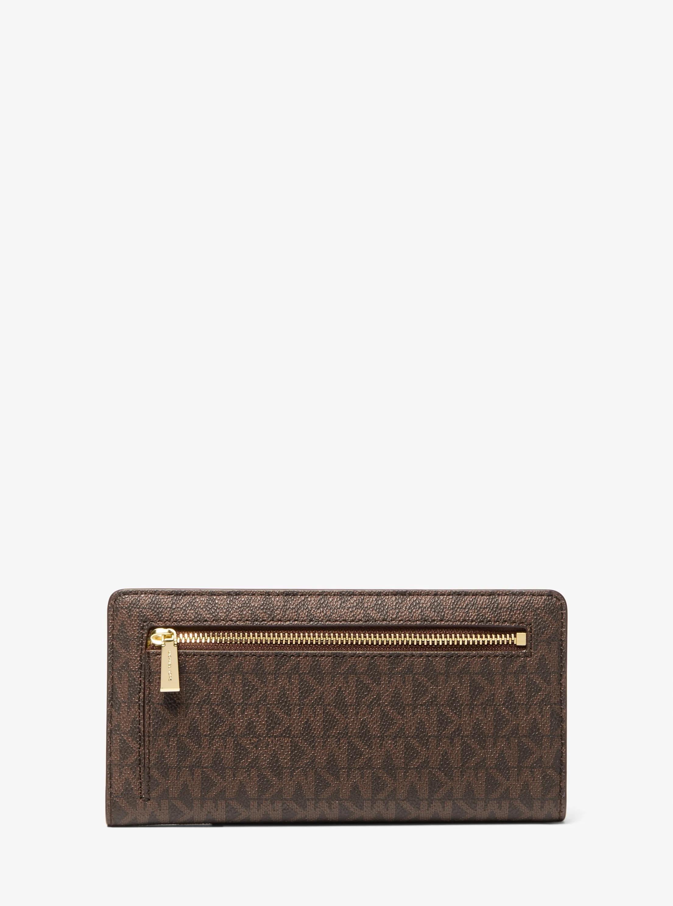 Bryant Large Signature Logo Snap-Front Wallet Designer Wallet Card Holder