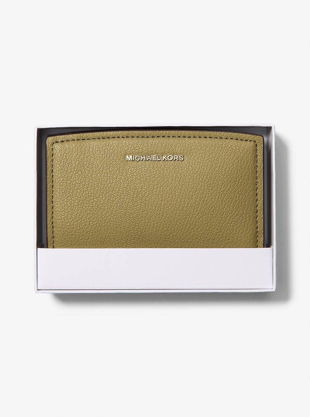 Bryant Medium Pebbled Leather Wallet Designer Wallet Card Holder