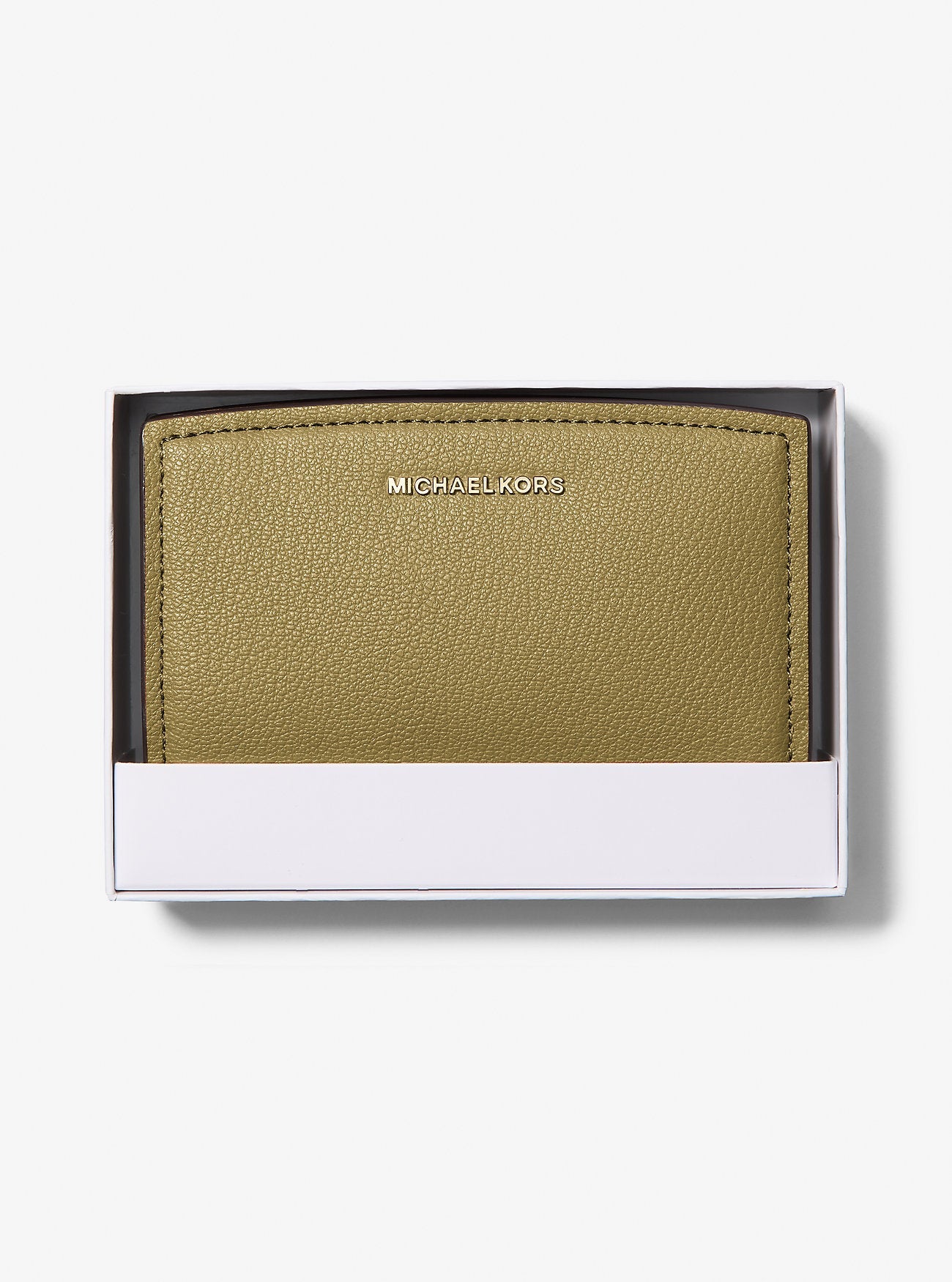 Bryant Medium Pebbled Leather Wallet Designer Wallet Card Holder